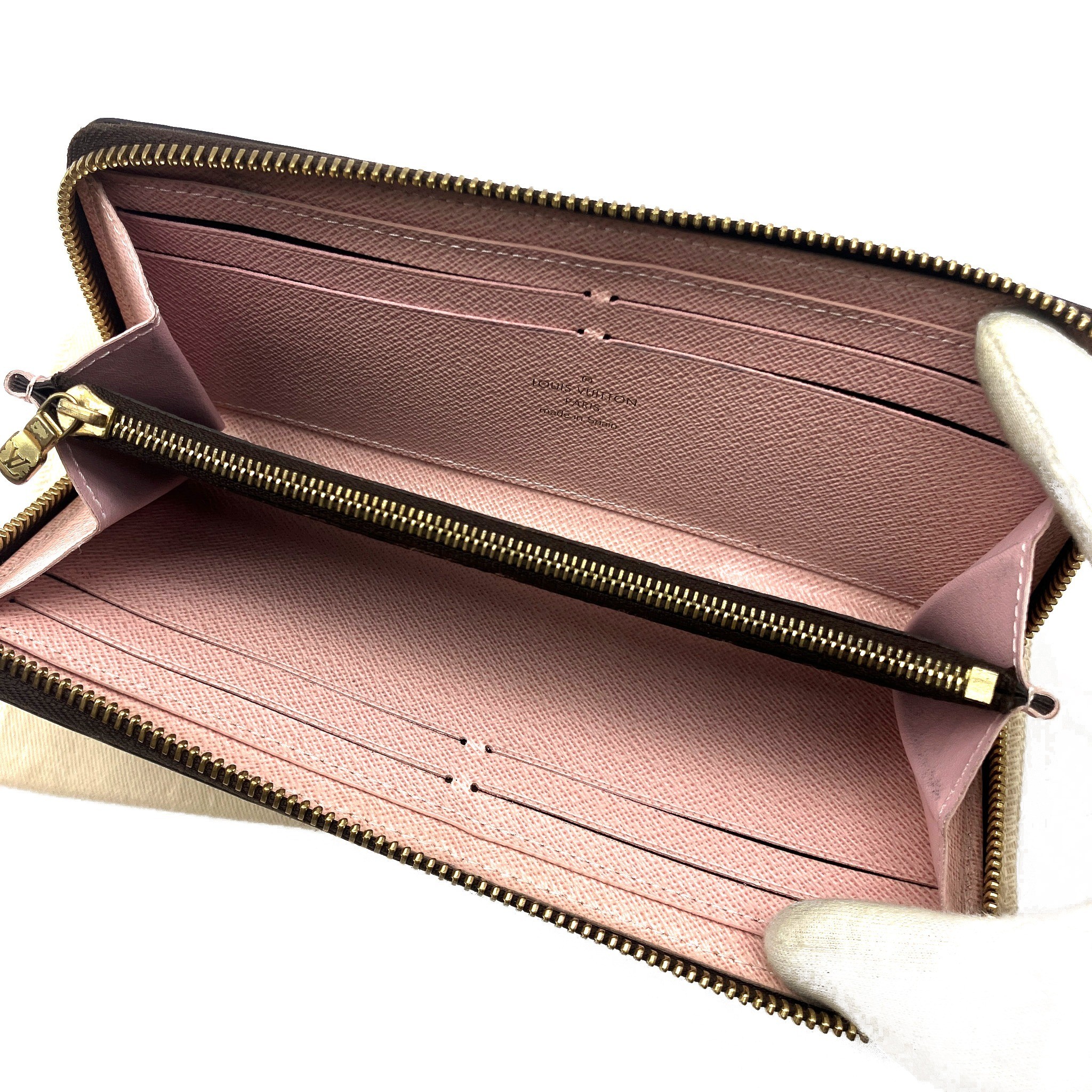 Monogram Portefeuille Clemence Zippy Gold Hardware — view 5
