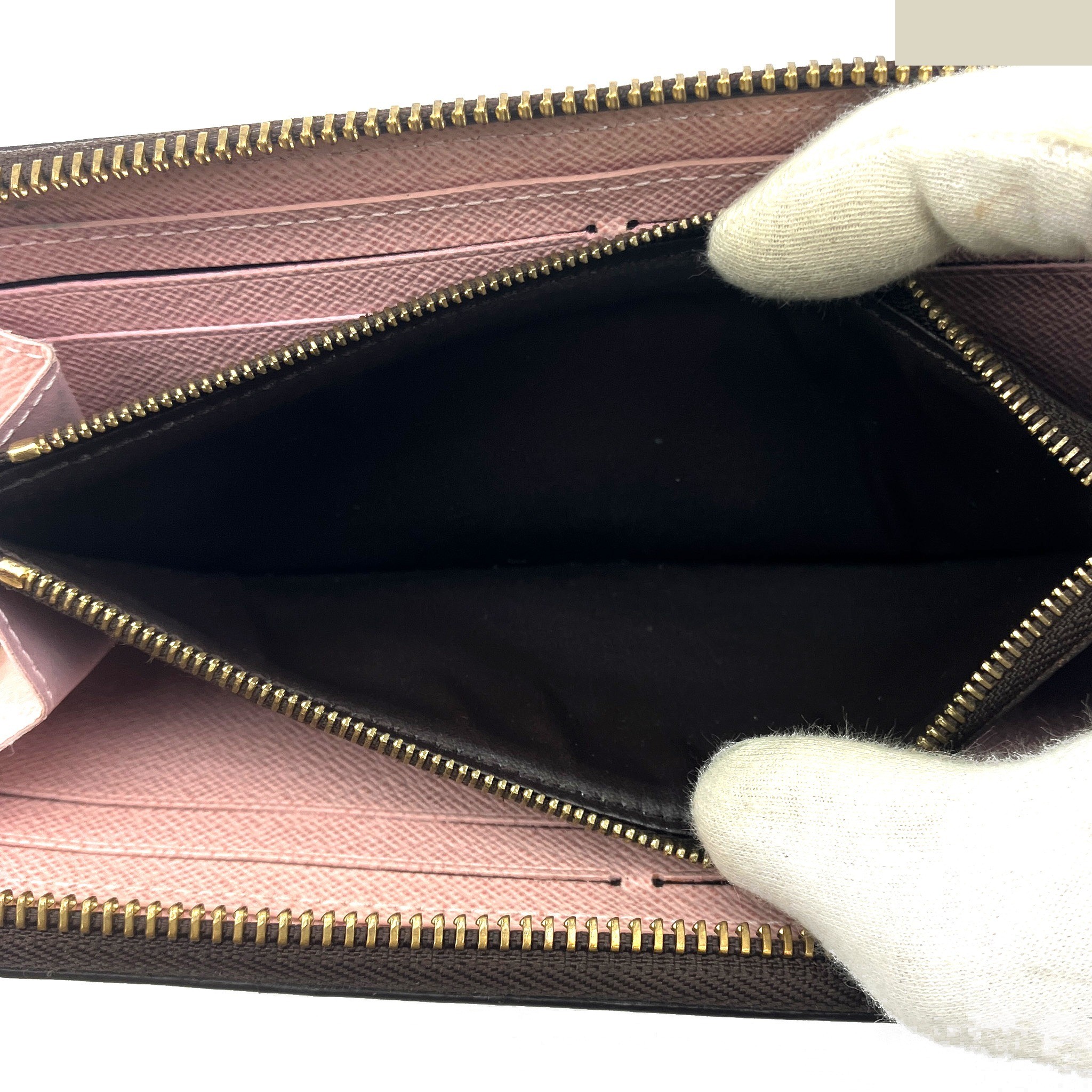 Monogram Portefeuille Clemence Zippy Gold Hardware — view 7