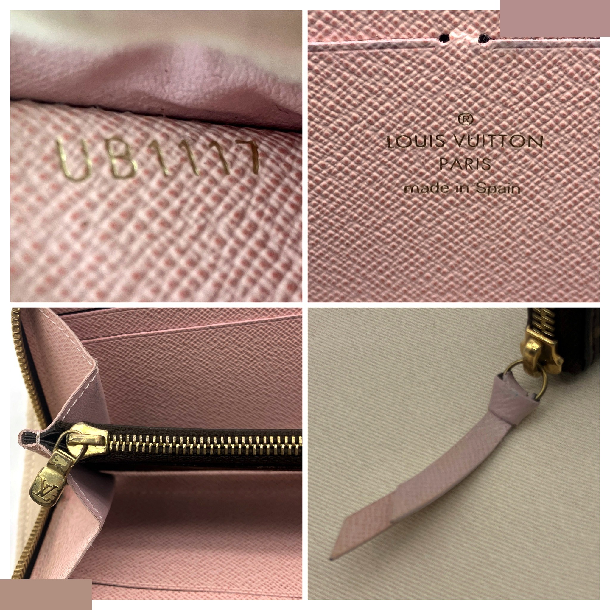 Monogram Portefeuille Clemence Zippy Gold Hardware — view 8
