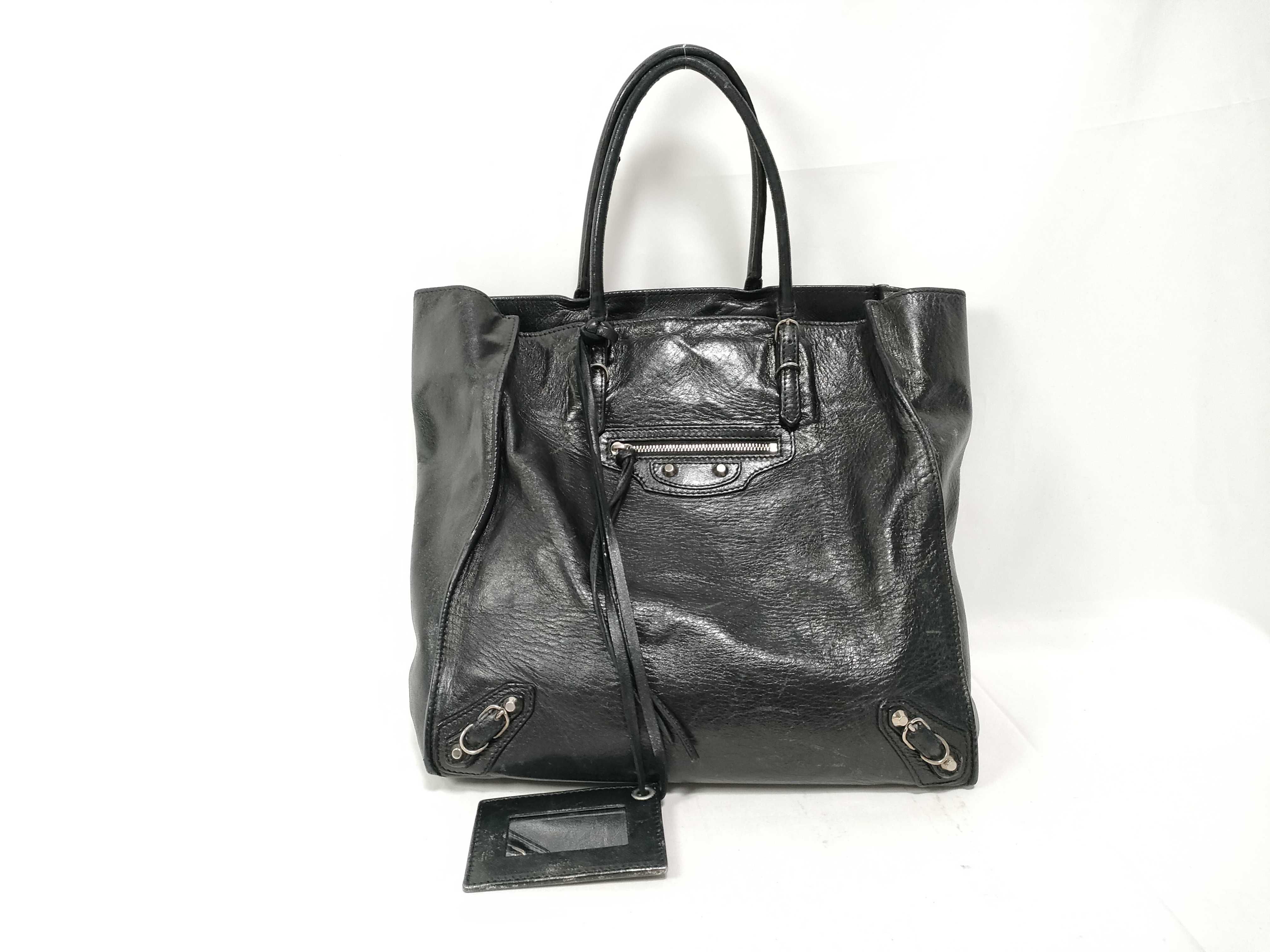 Paper Leather Tote Bag Handbag