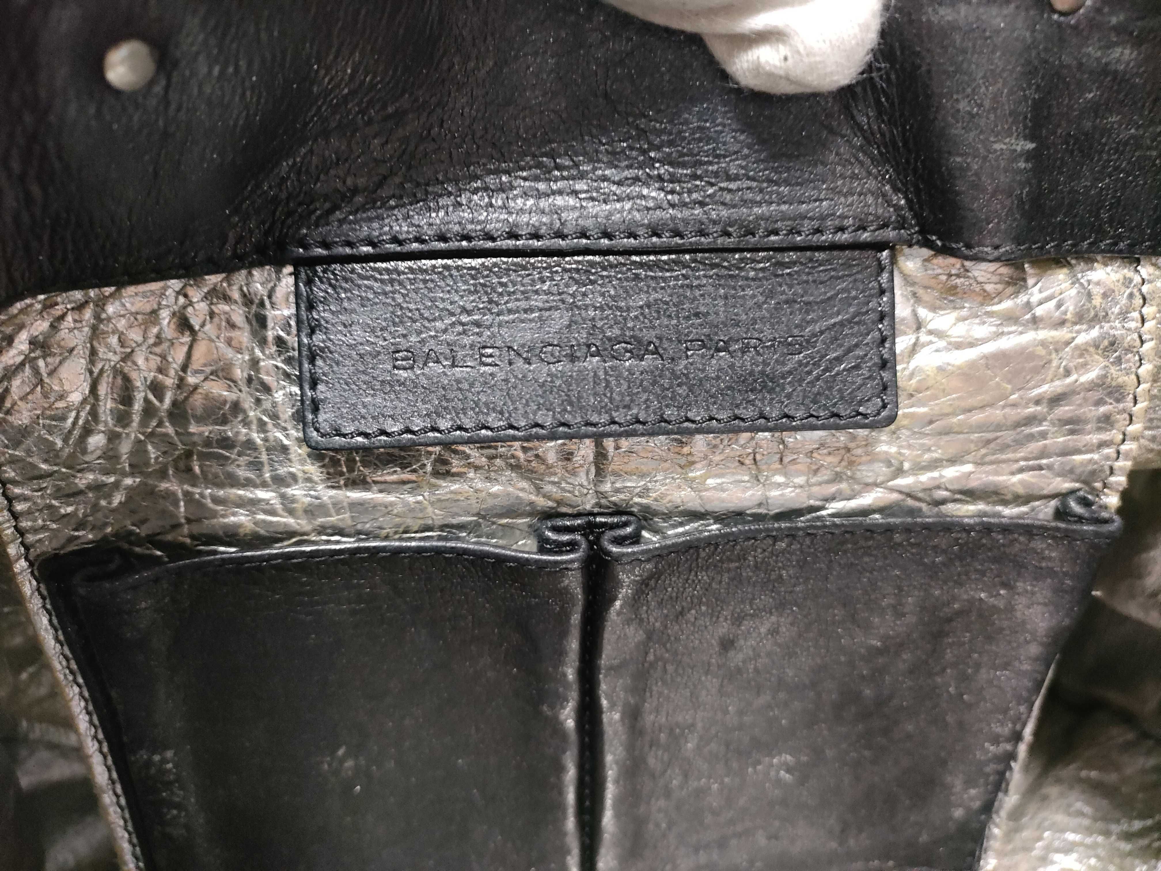 Paper Leather Tote Bag Handbag — view 15