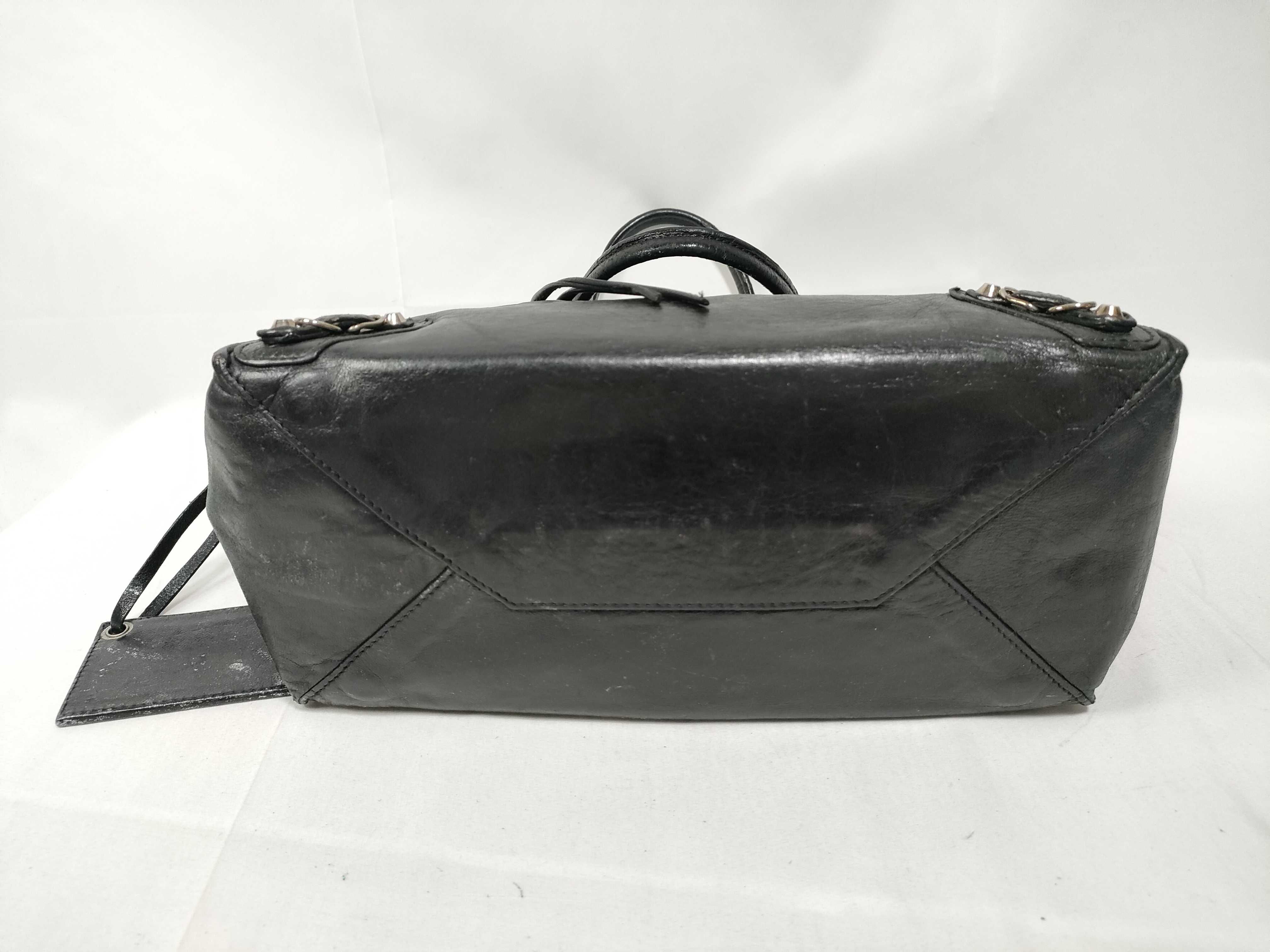 Paper Leather Tote Bag Handbag — view 3