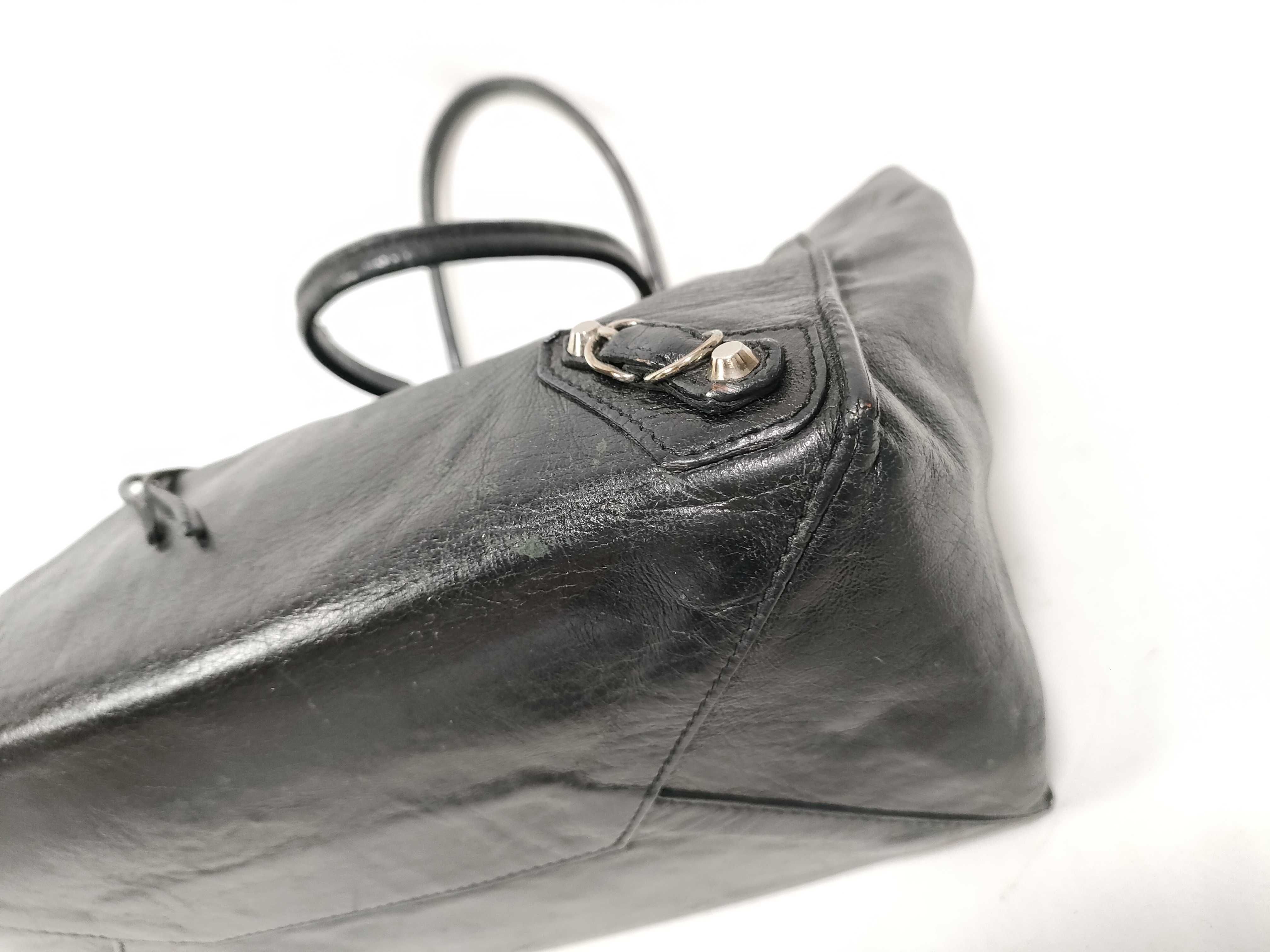 Paper Leather Tote Bag Handbag — view 4