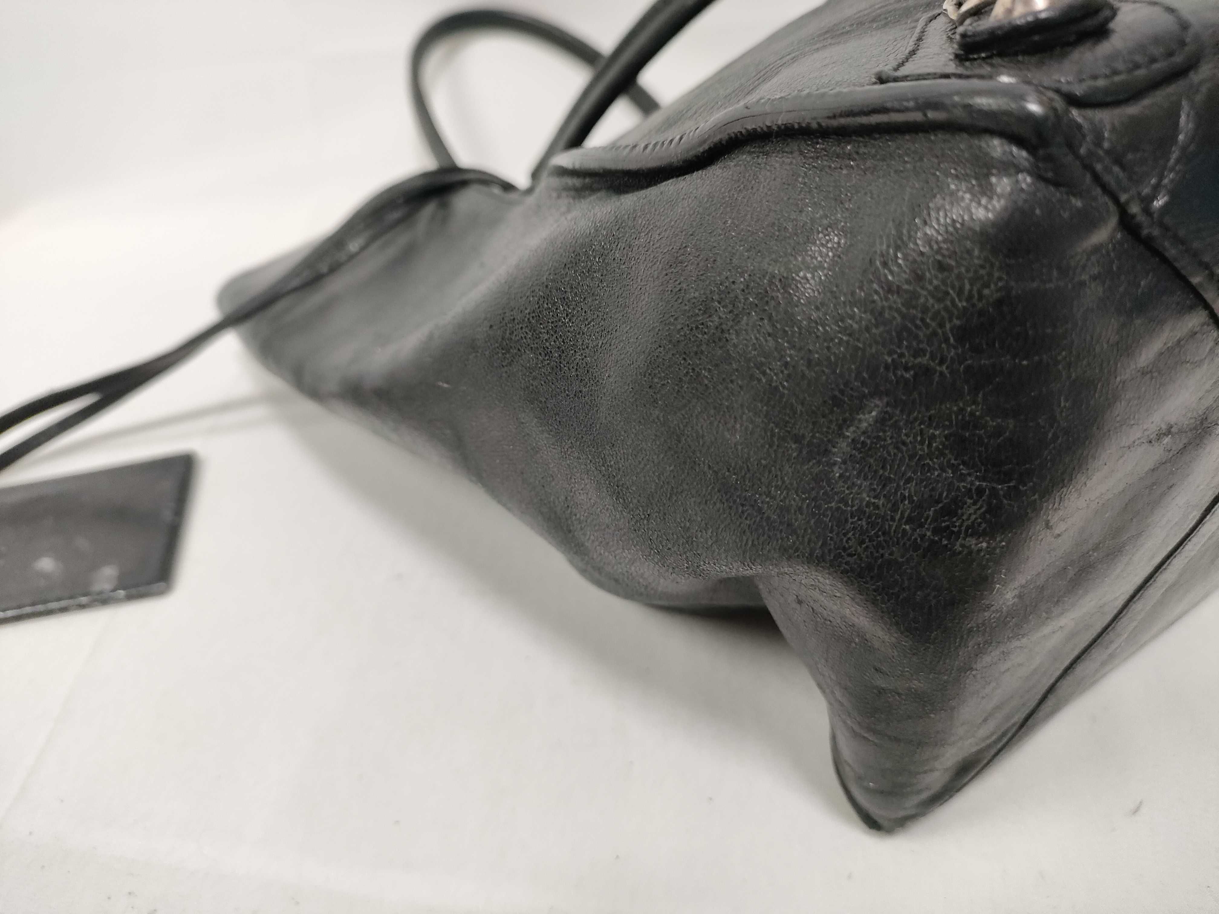 Paper Leather Tote Bag Handbag — view 6