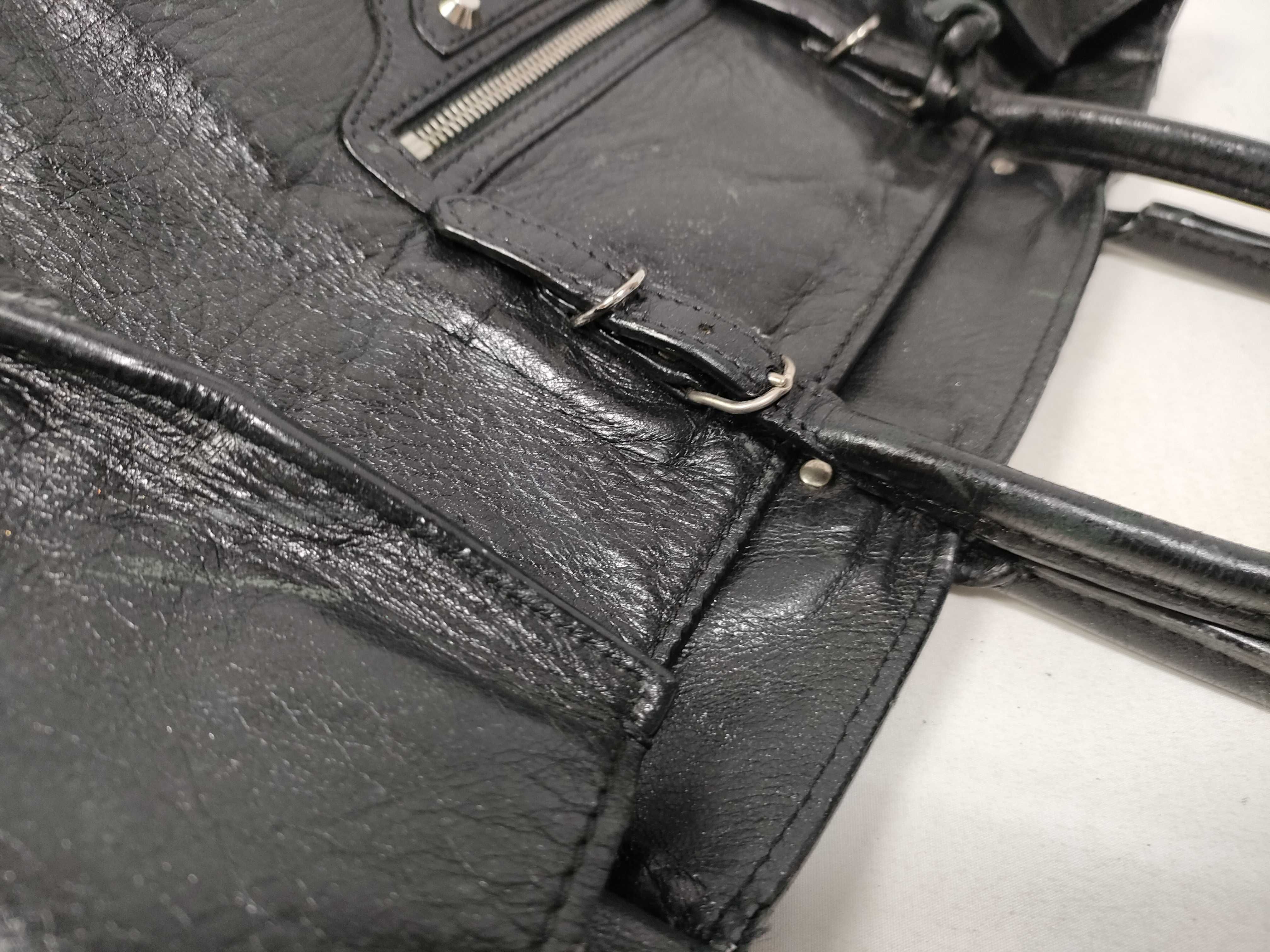 Paper Leather Tote Bag Handbag — view 9