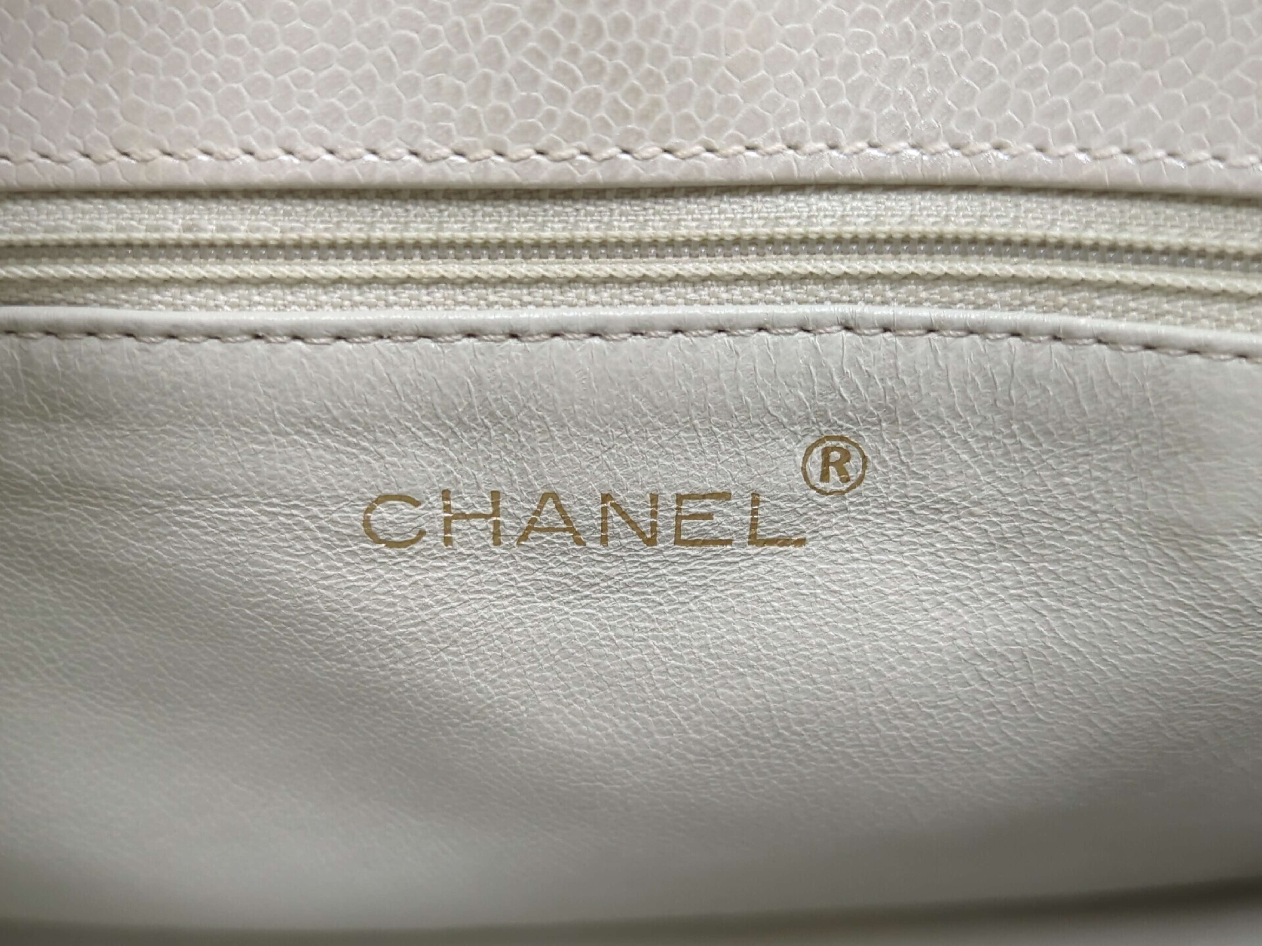 Caviar Skin Matelassé Chain One-Shoulder Bag (Series 6) — view 10