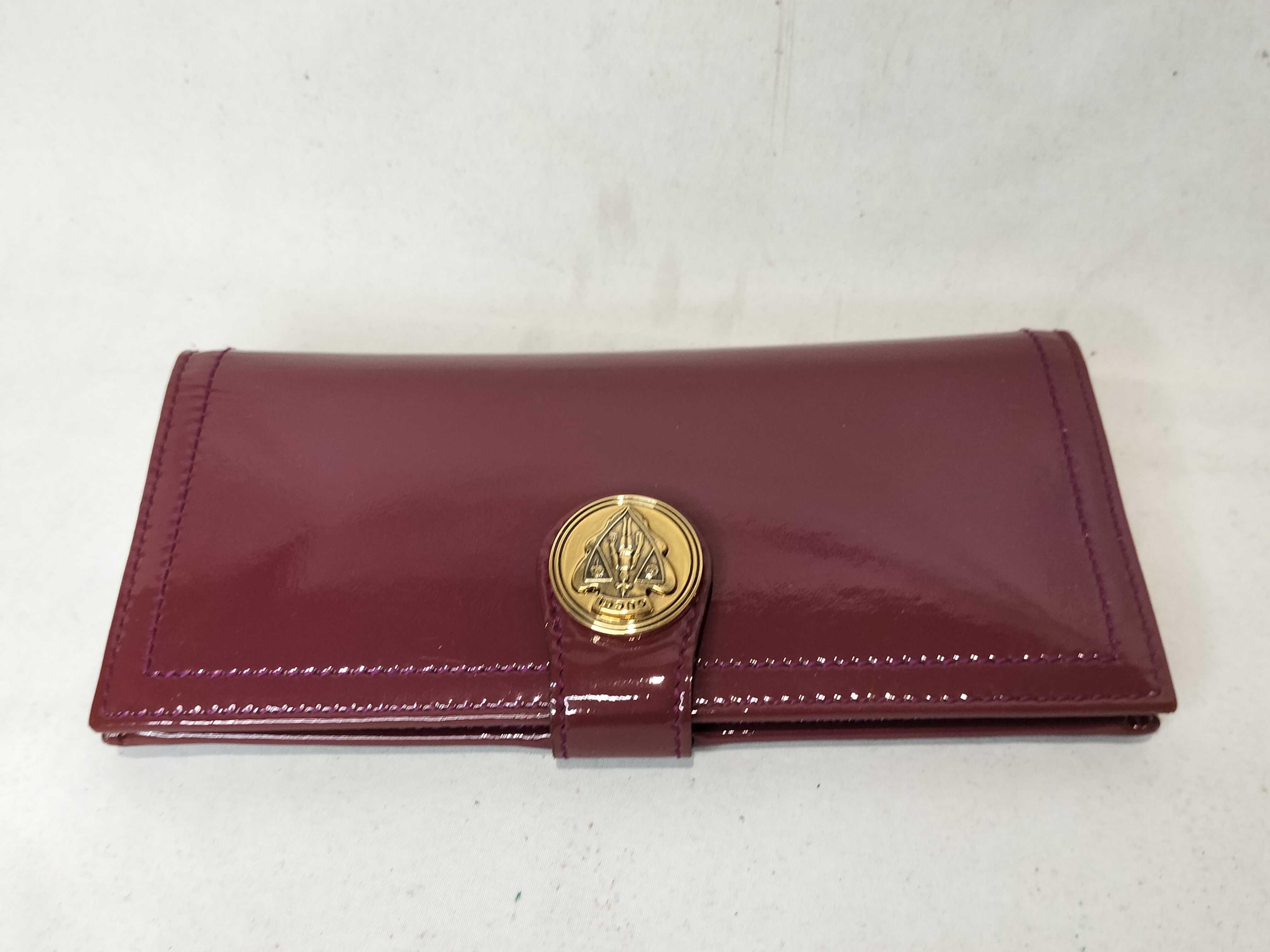 Enamel Long Wallet Bordeaux Other Accessories — view 6