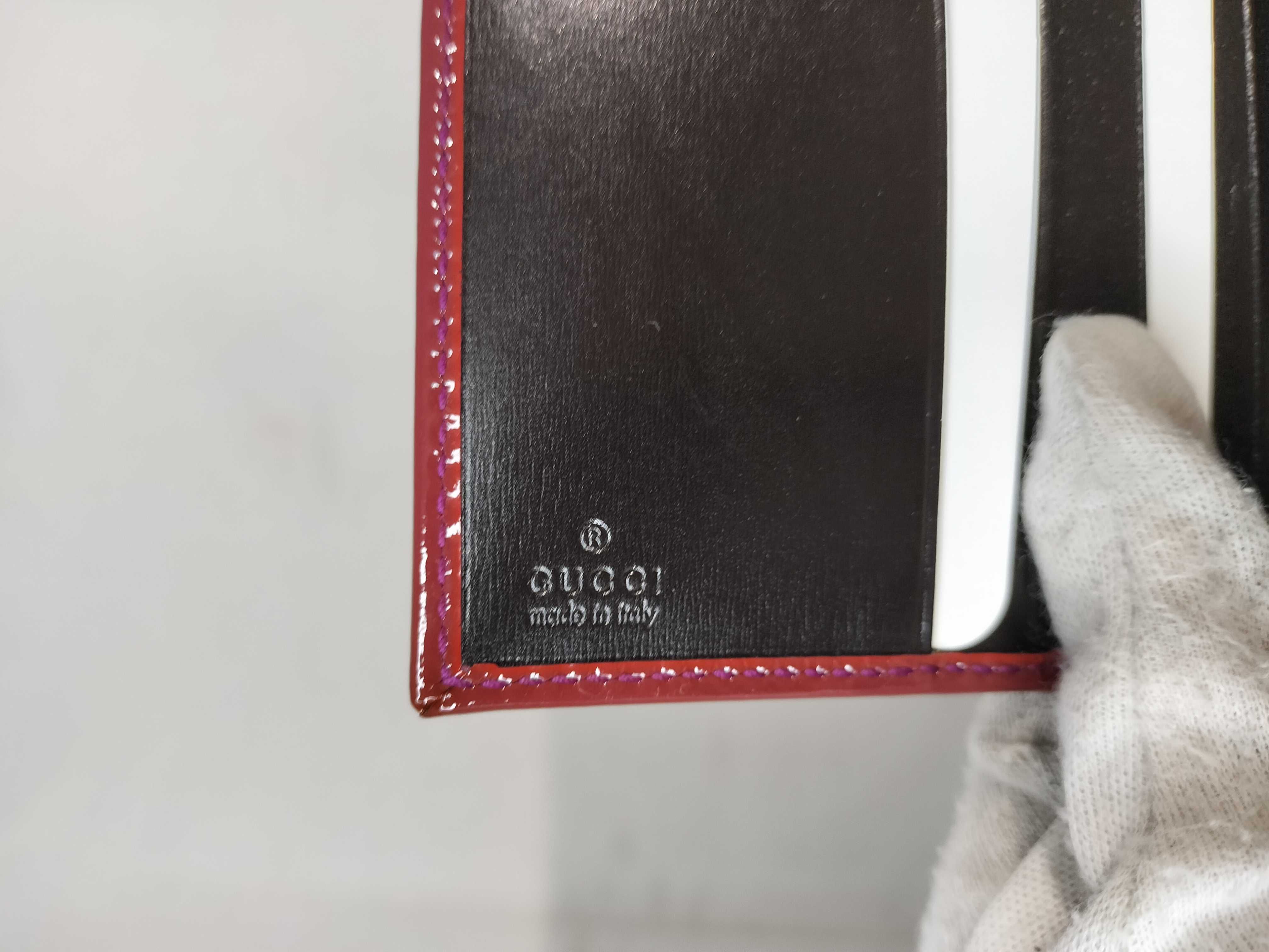 Enamel Long Wallet Bordeaux Other Accessories — view 8