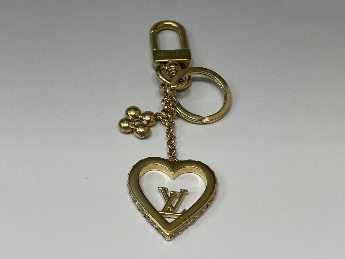 My LV Love Keychain Keyring Gold Hardware — view 3