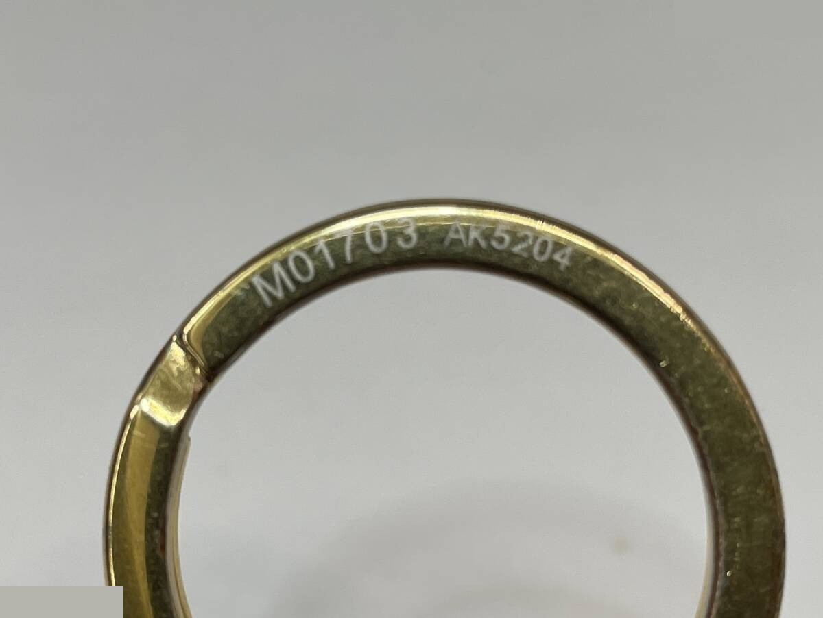 My LV Love Keychain Keyring Gold Hardware — view 9