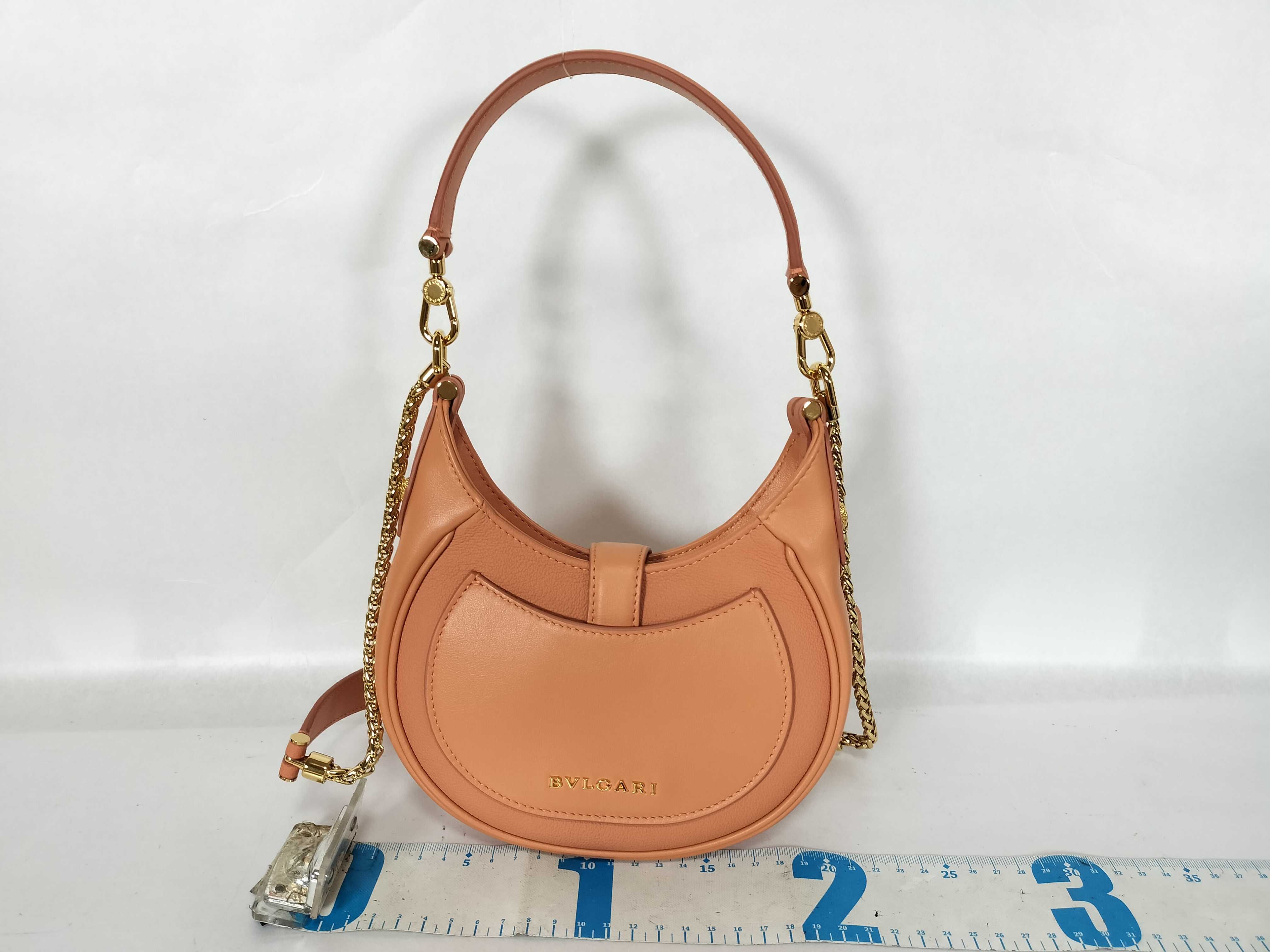 Serpenti 2-way chain shoulder bag with rain cover, strap, and pouch. IC chip compatible. — view 2