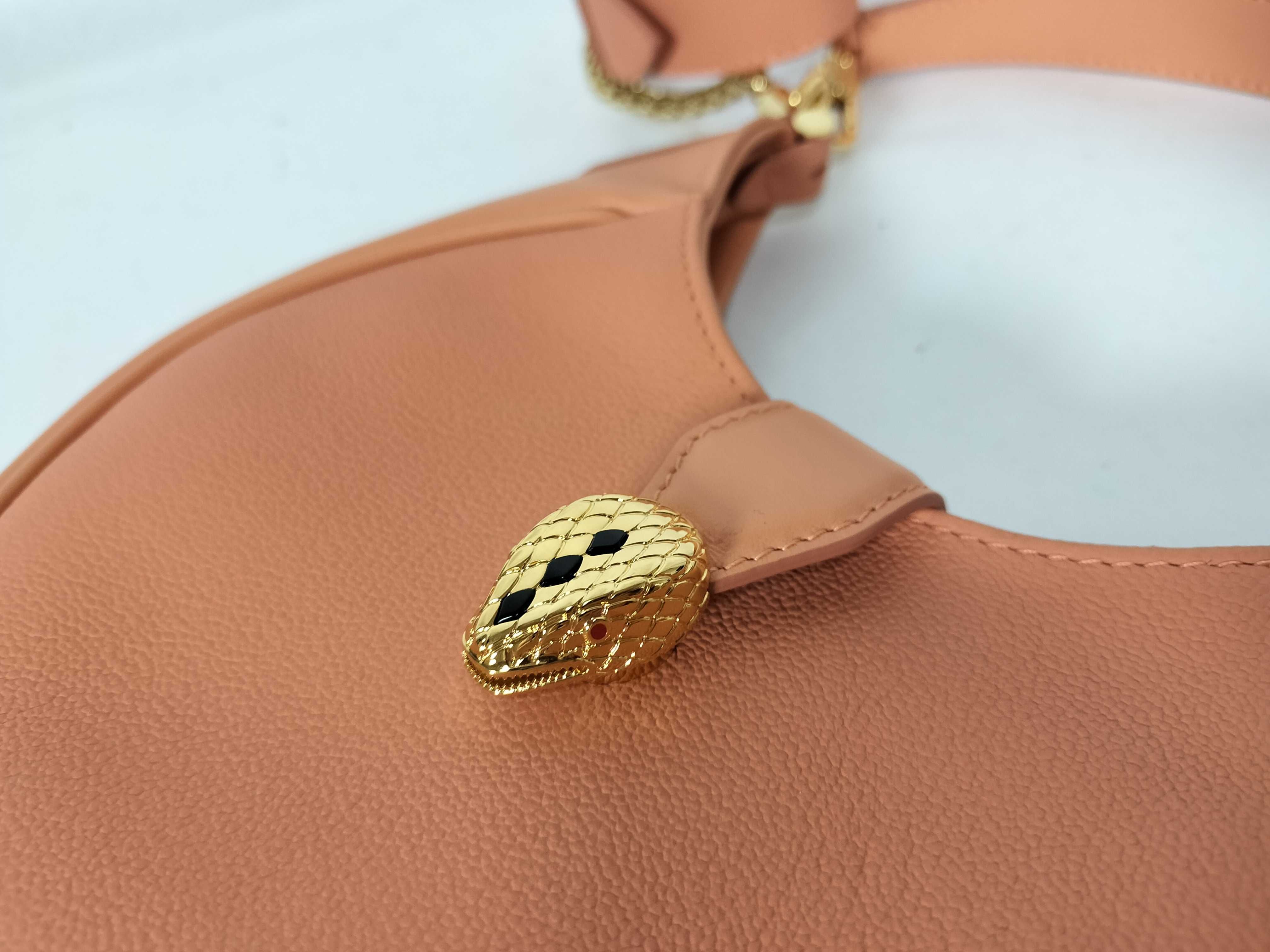 Serpenti 2-way chain shoulder bag with rain cover, strap, and pouch. IC chip compatible. — view 8
