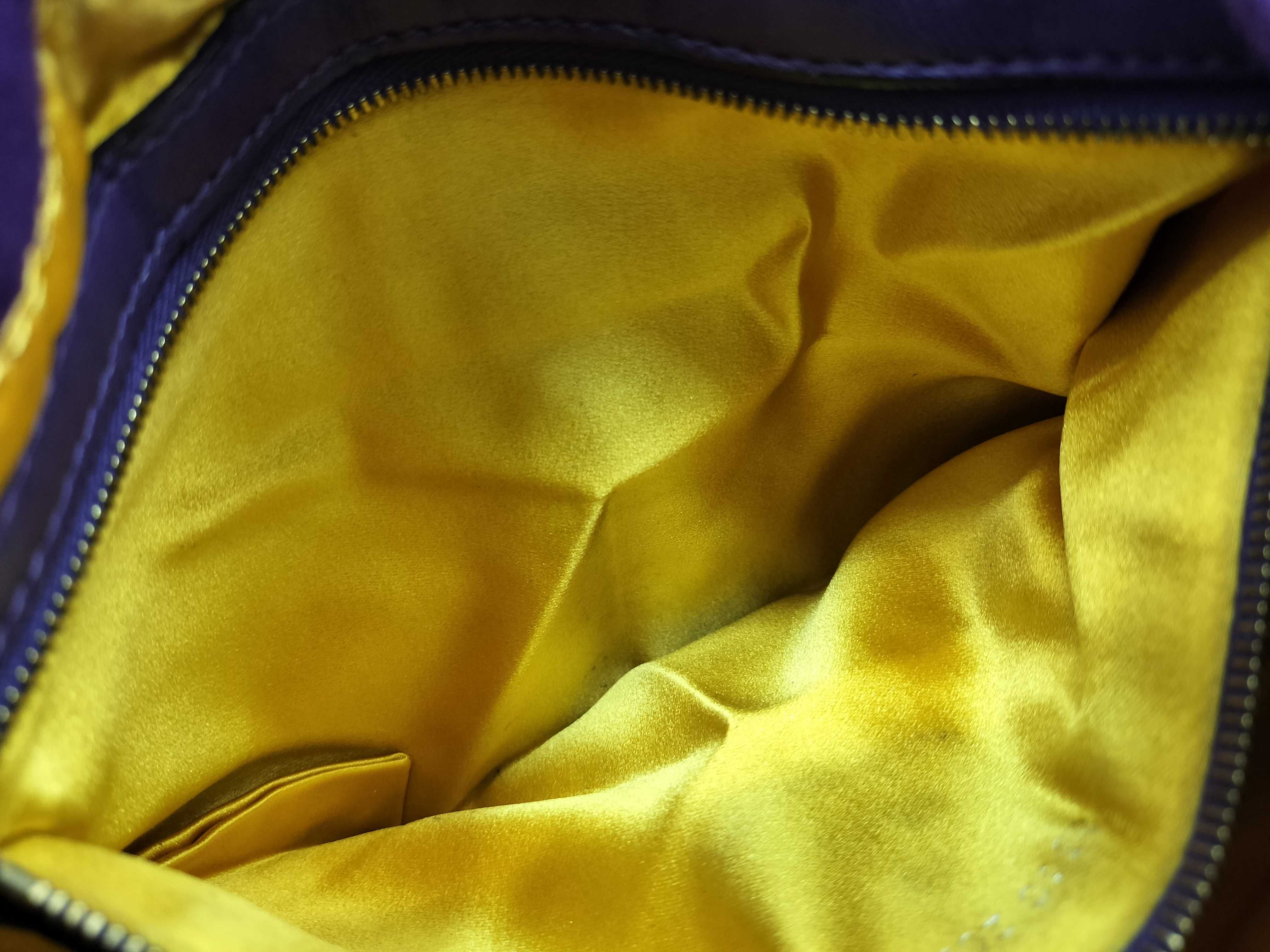 Mamma Fendi Suede FF Hardware One-Shoulder Bag Purple Shoulder Bag — view 13