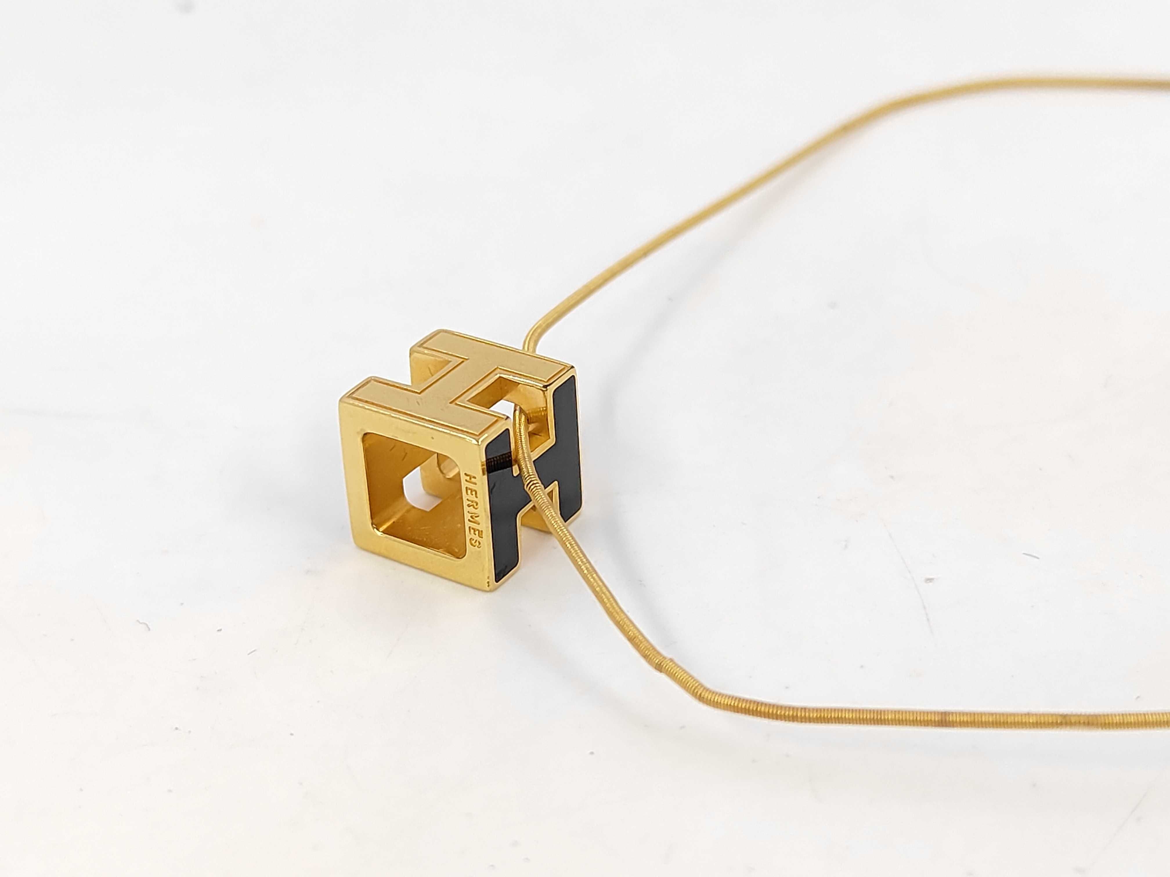 Cage d'H H Cube Necklace — view 3
