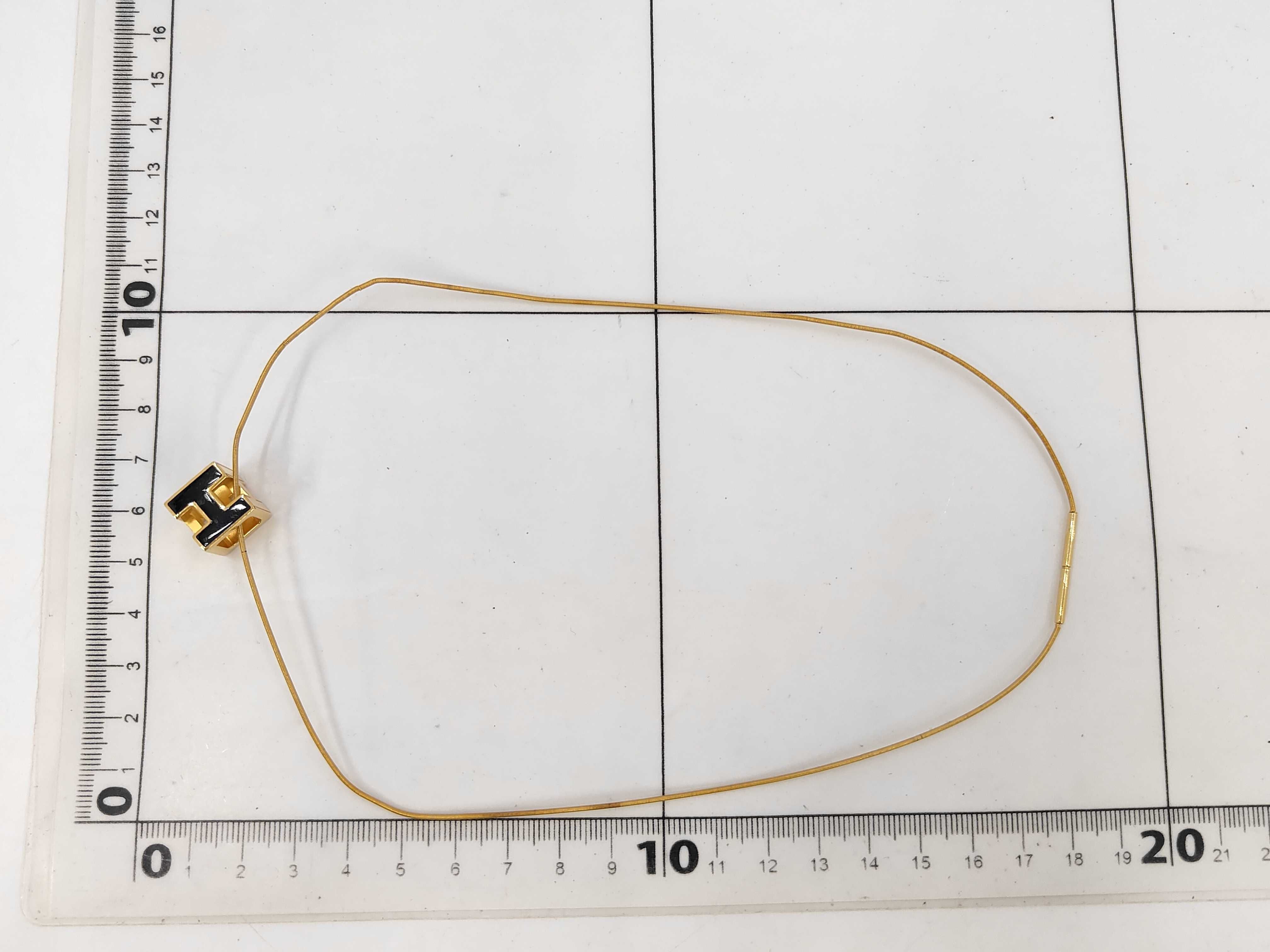 Cage d'H H Cube Necklace — view 6