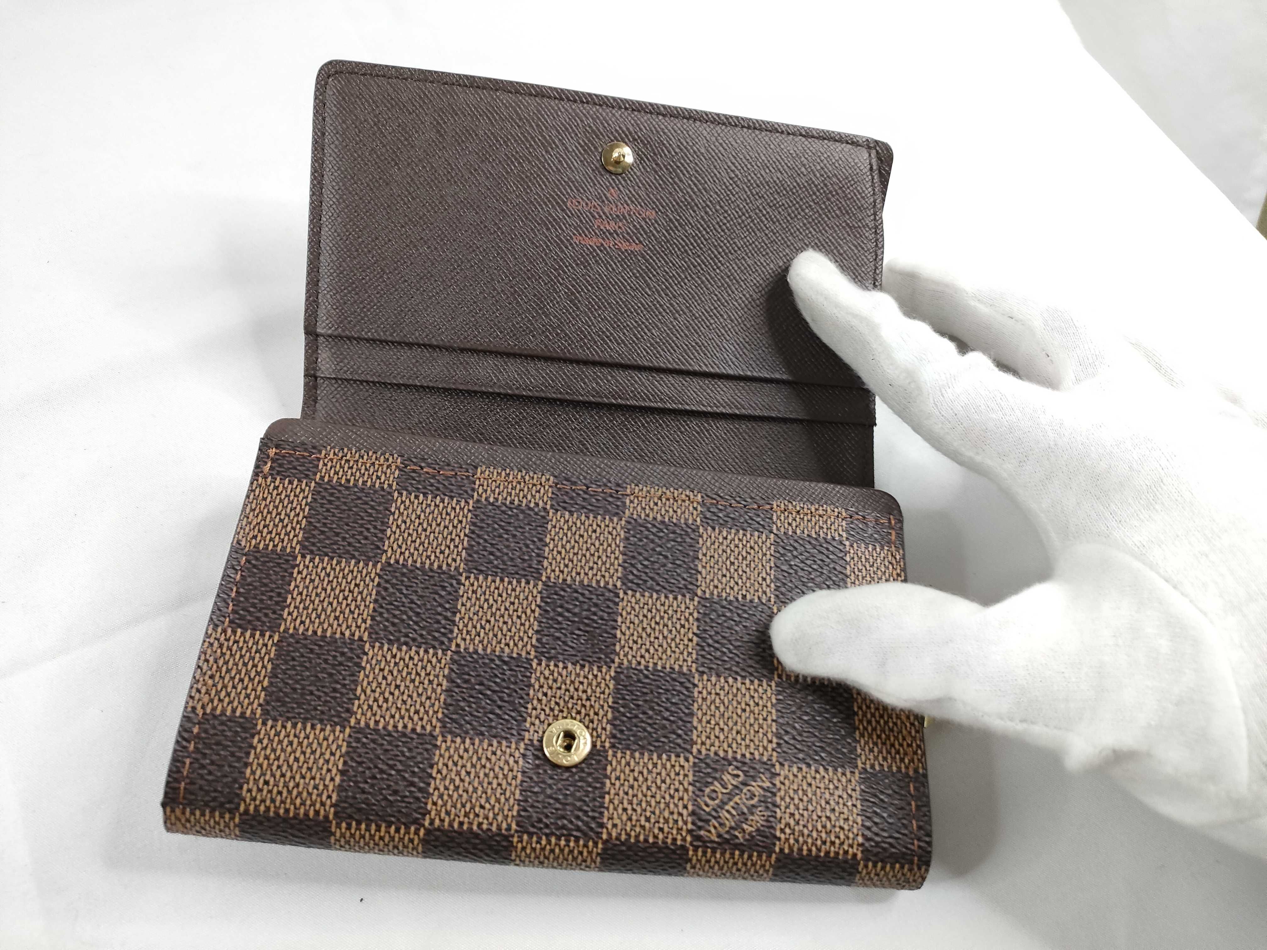 Damier Portemonnaie Tresor Wallet — view 8