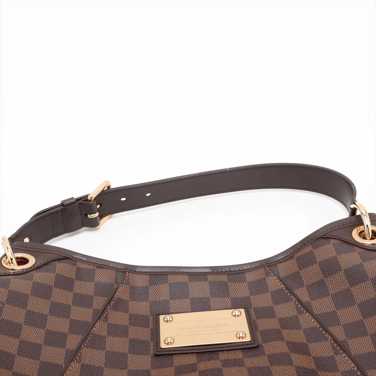 Damier Galliera PM N48212 FL0099 Brown — view 6