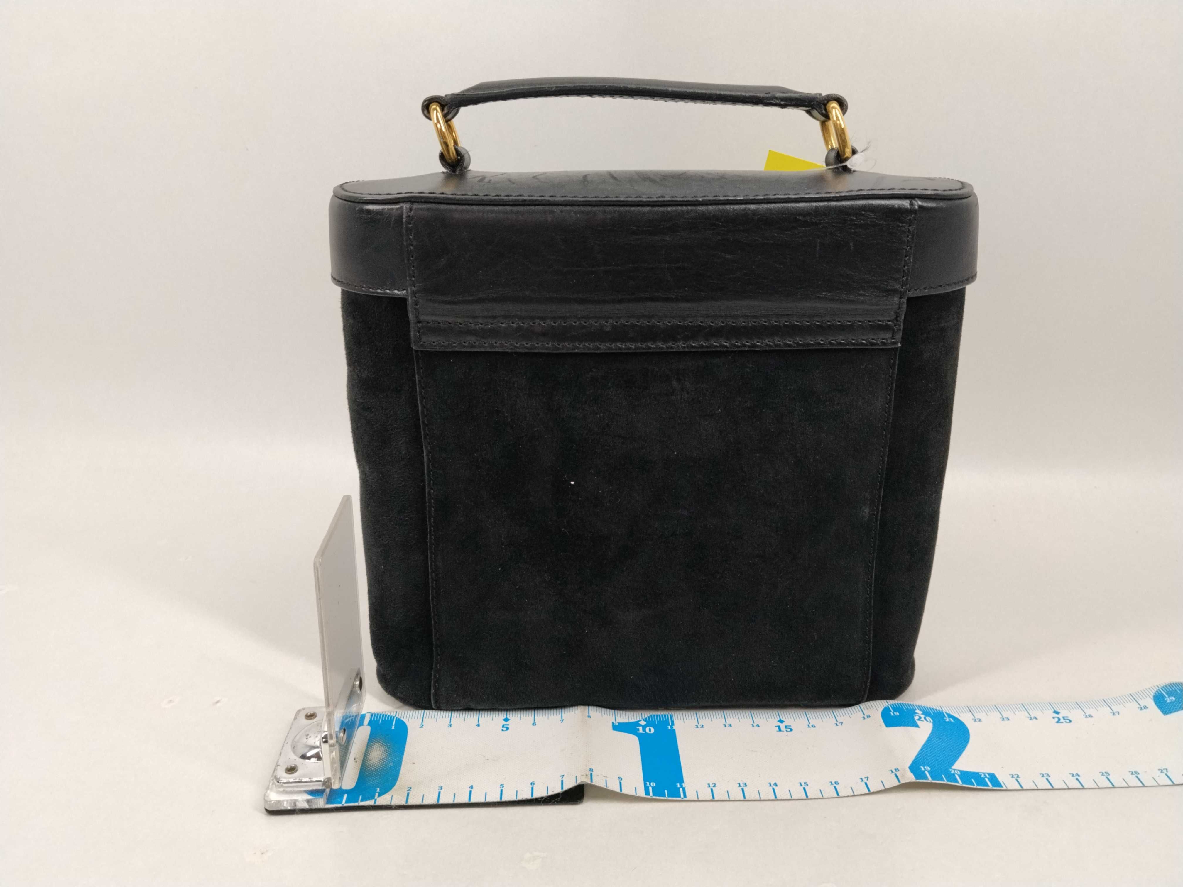 Suede & Leather Handbag — view 2