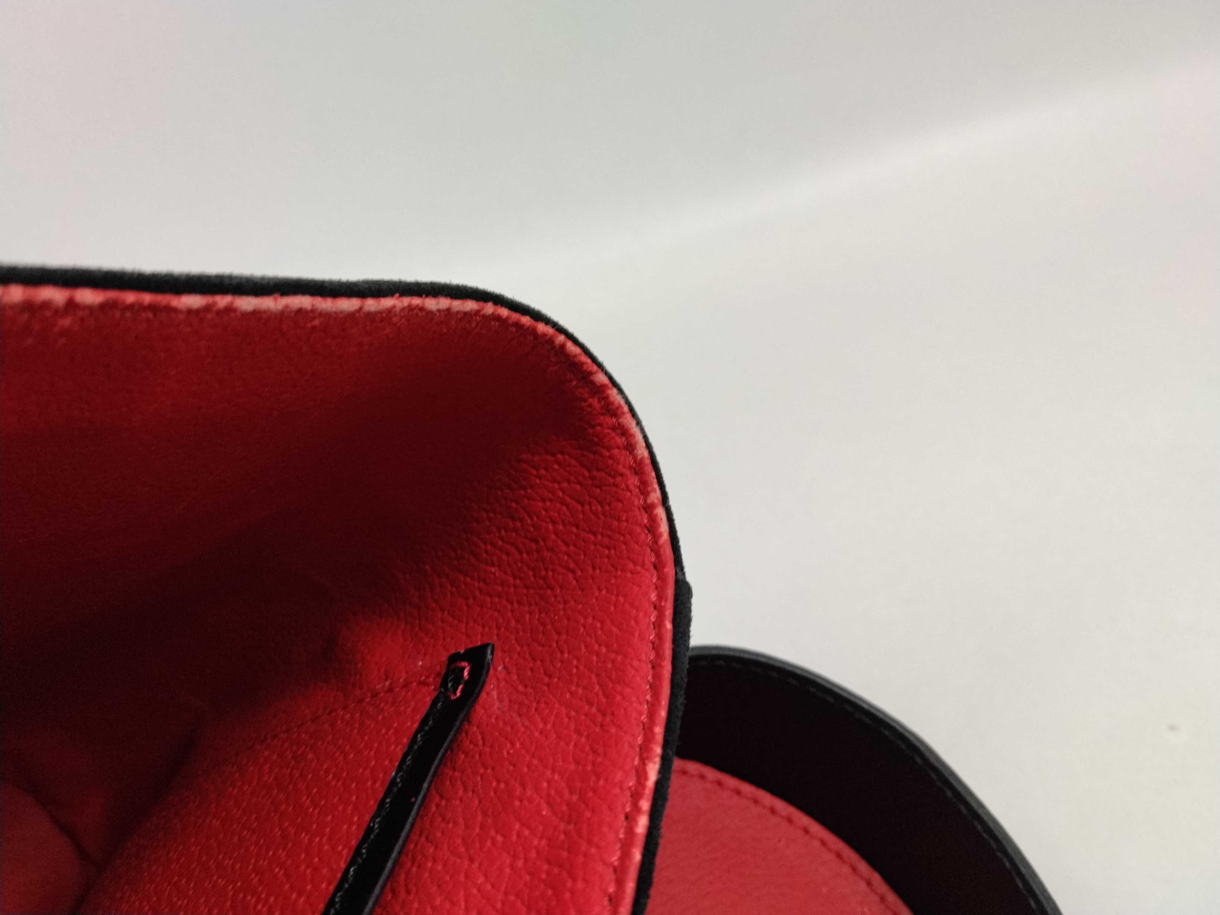 Suede & Leather Handbag — view 11