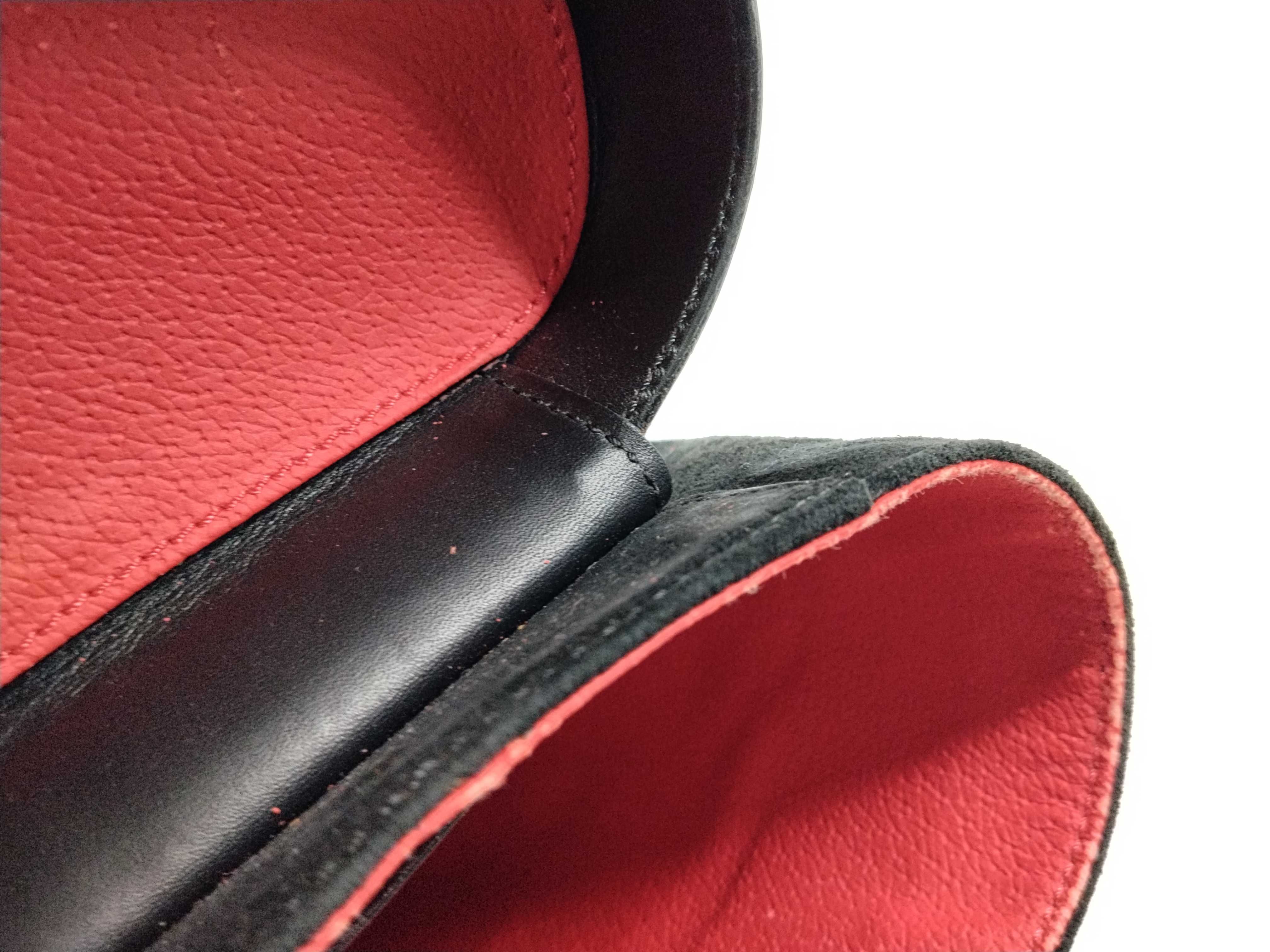 Suede & Leather Handbag — view 12