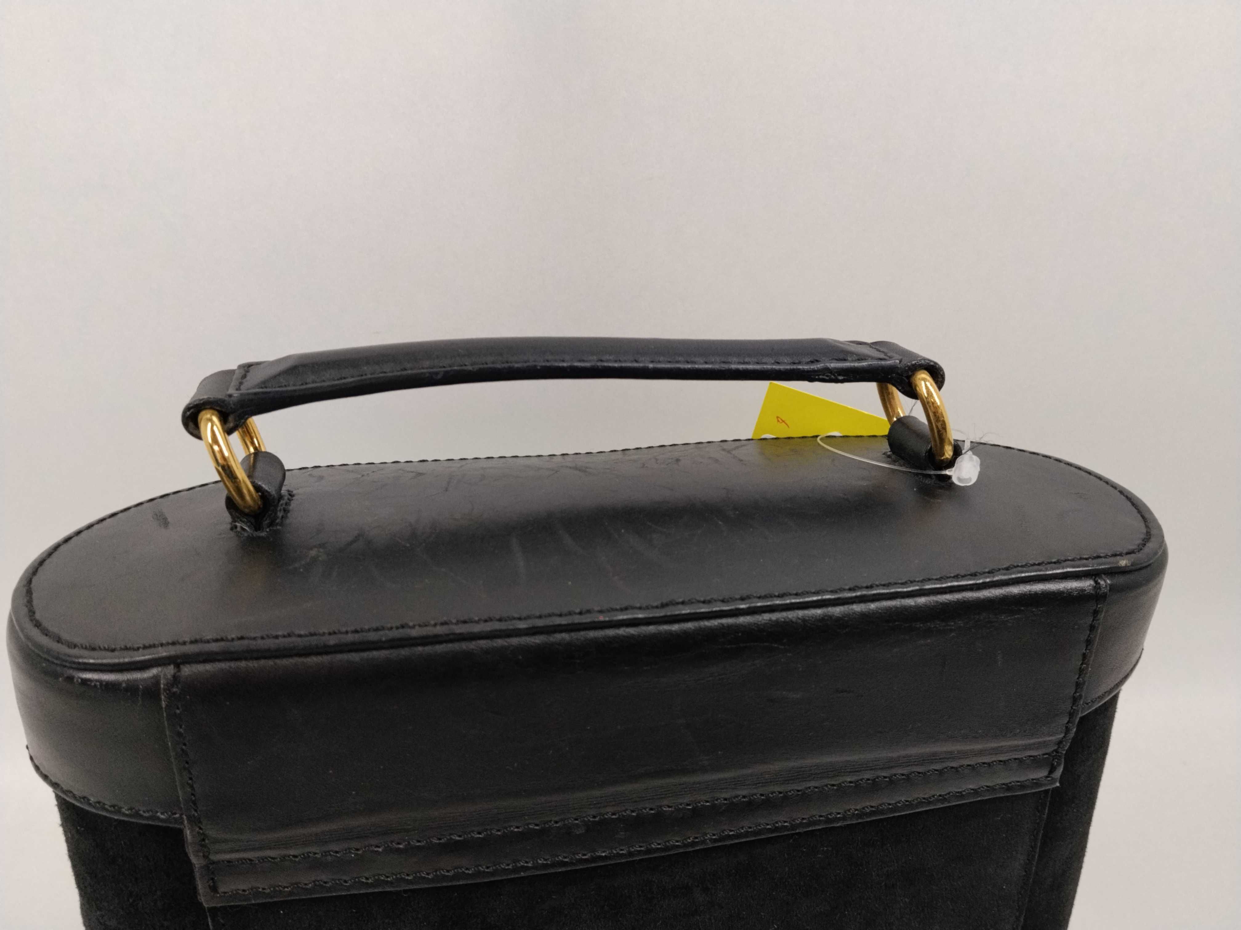 Suede & Leather Handbag — view 4