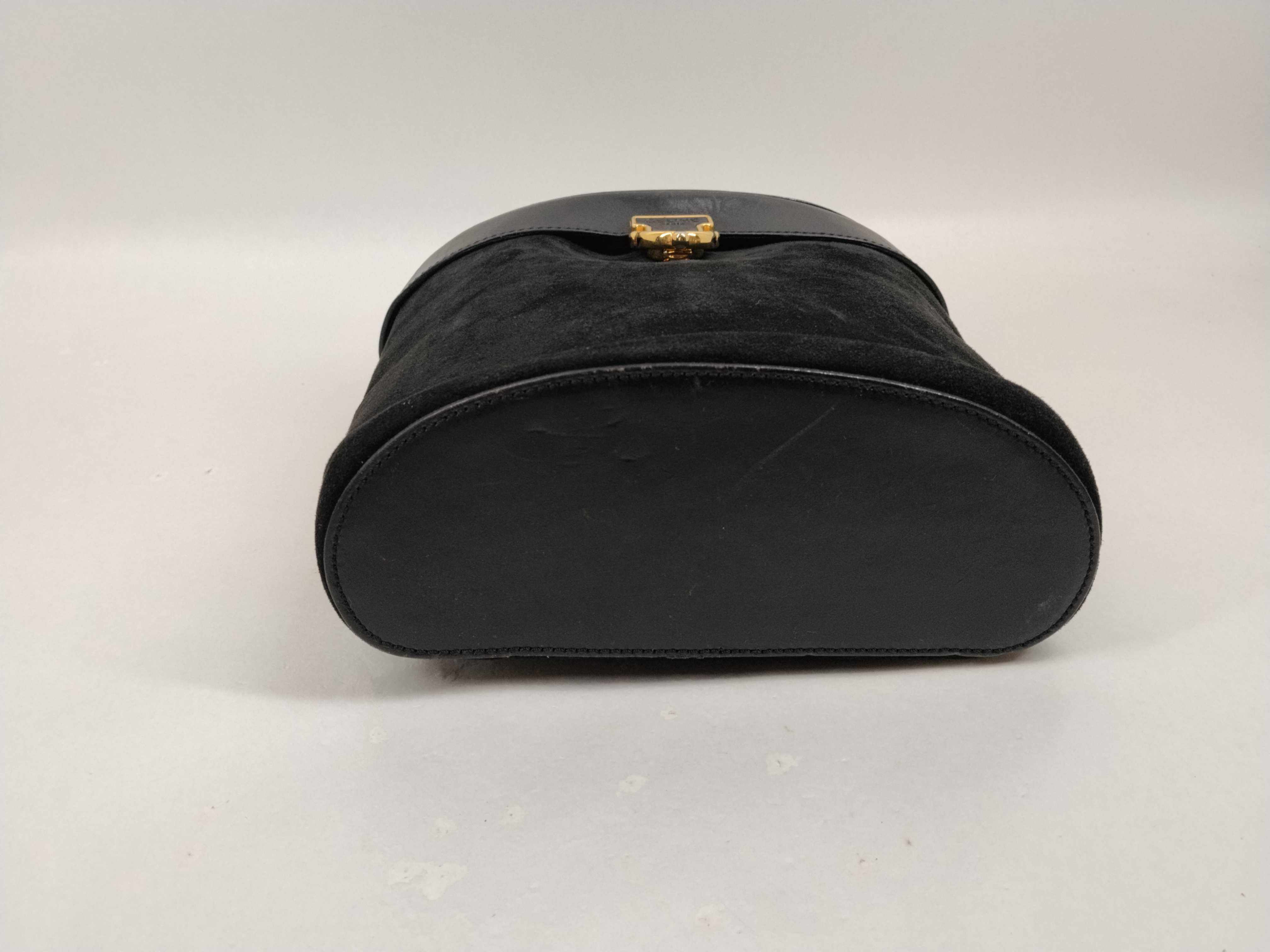 Suede & Leather Handbag — view 7