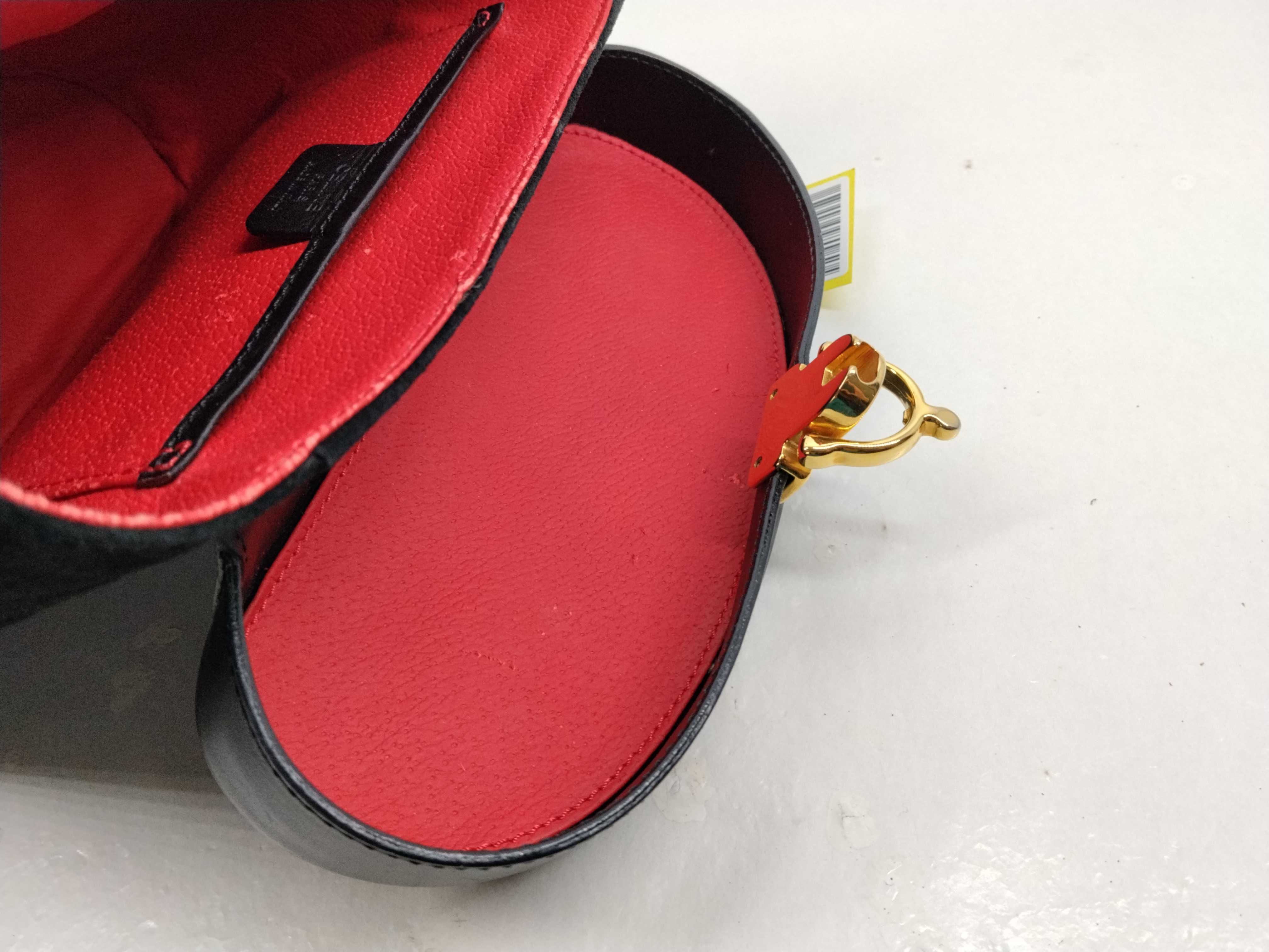 Suede & Leather Handbag — view 9