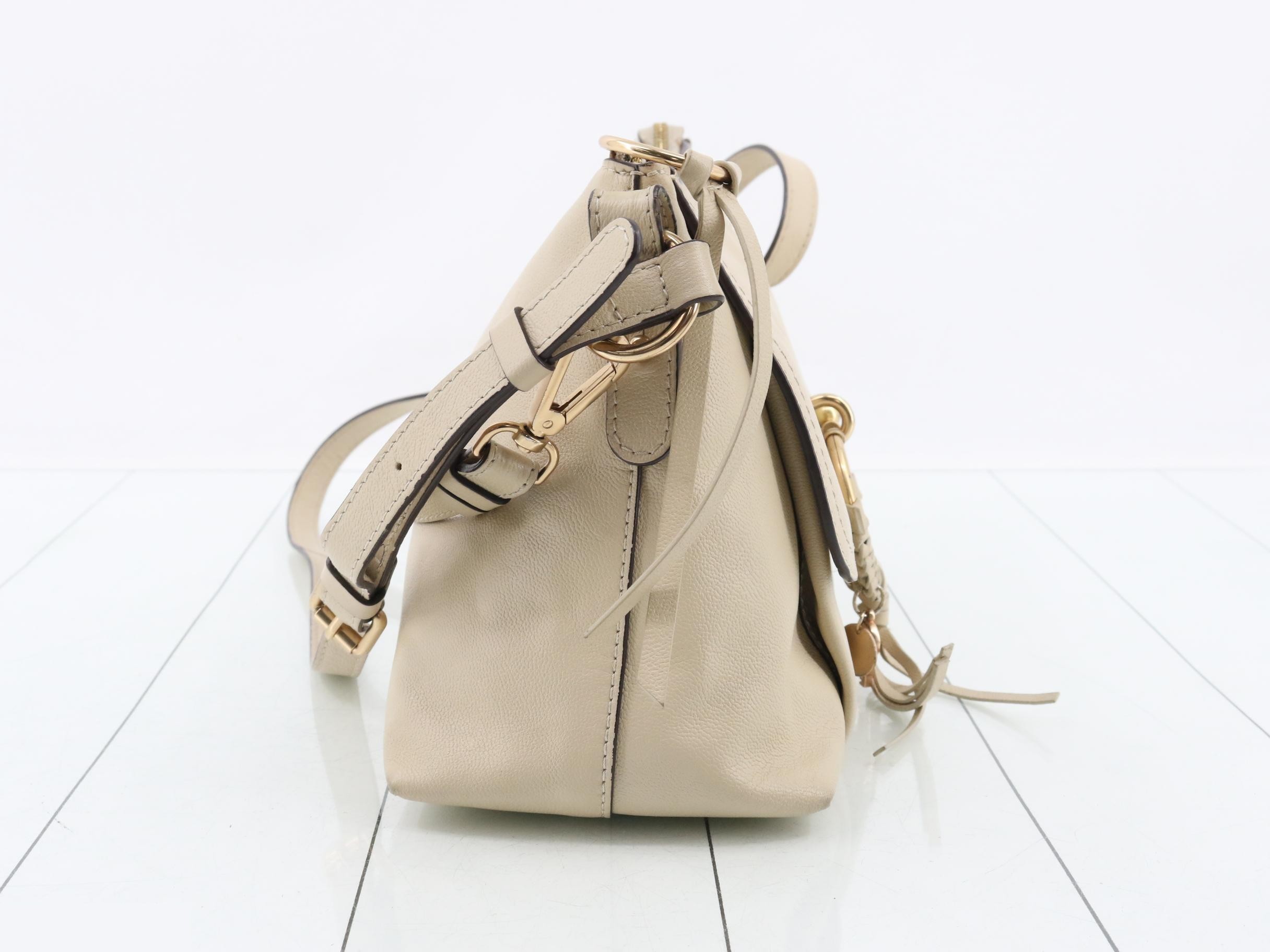 See by Chloé (Bag) - Joan Shoulder Bag, Cement Beige — view 4
