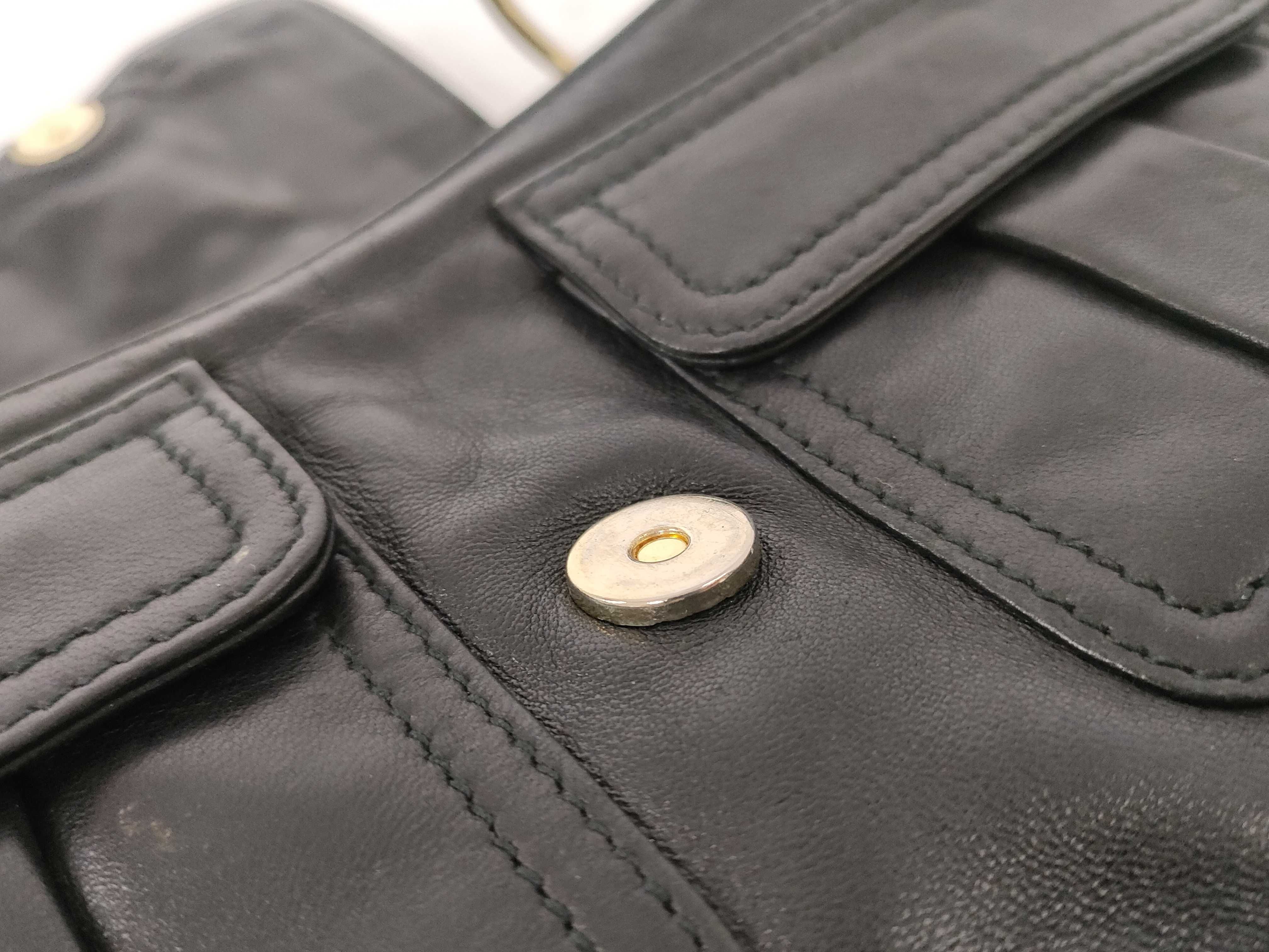 leather corset chain shoulder bag. — view 12