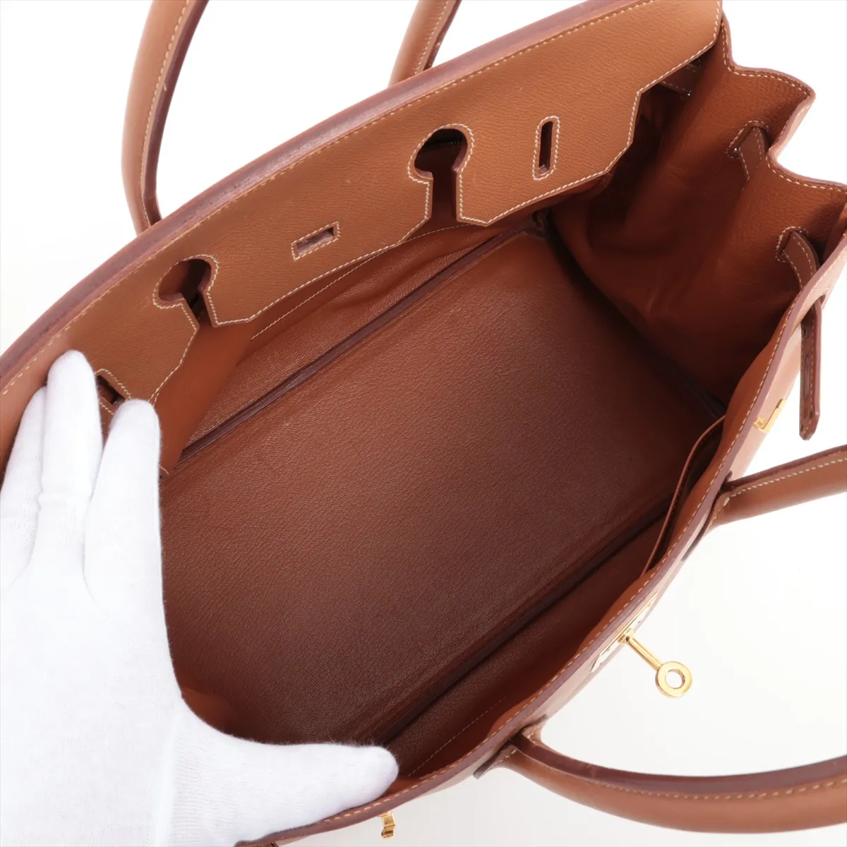 [Individually wrapped] Hermes Birkin 35 Le Tourne Couchevel Gold hardware D:2000 — view 7