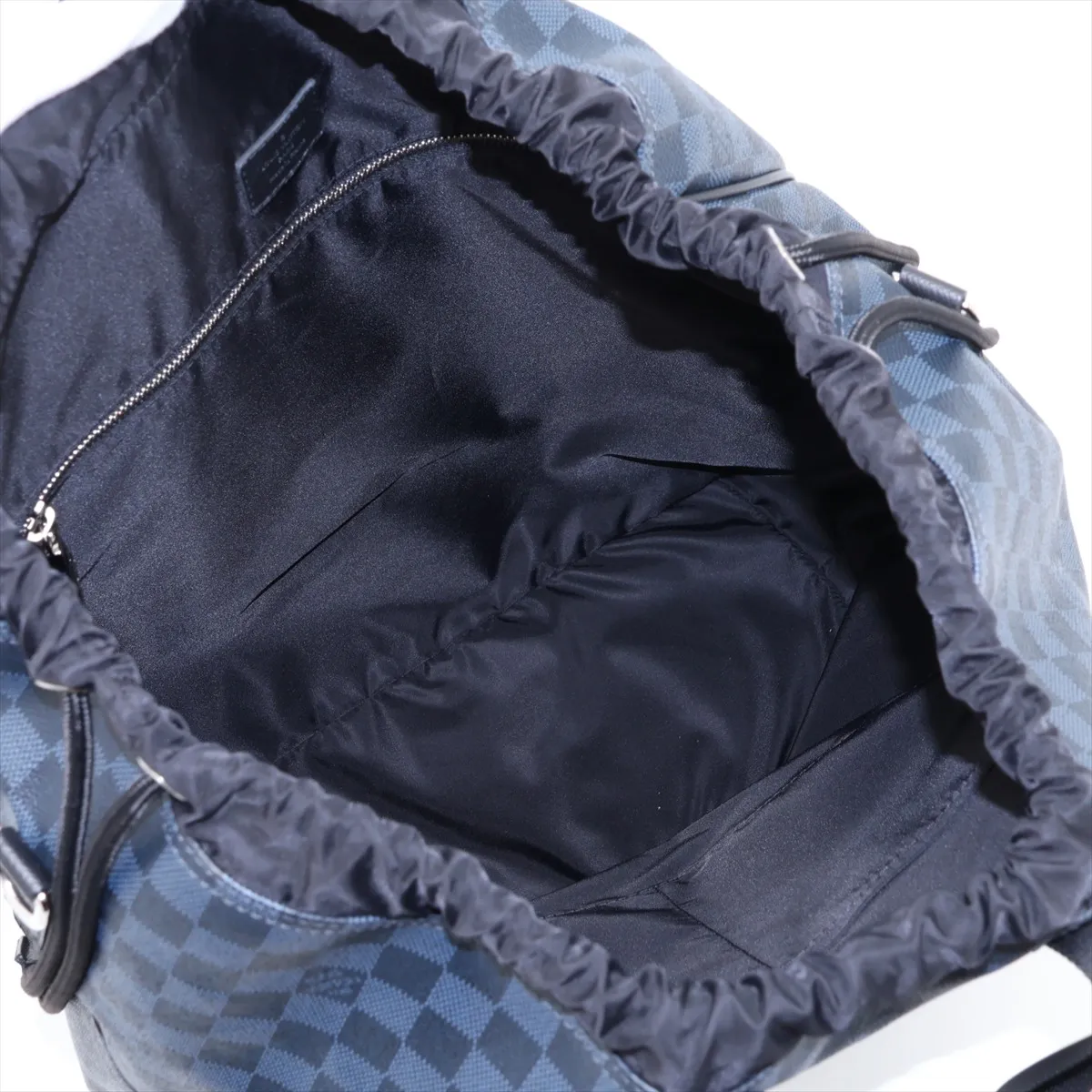 Damier Cobalt Matchpoint Hybrid Bag N40013 RI1118 Black (RFID detected) — view 8