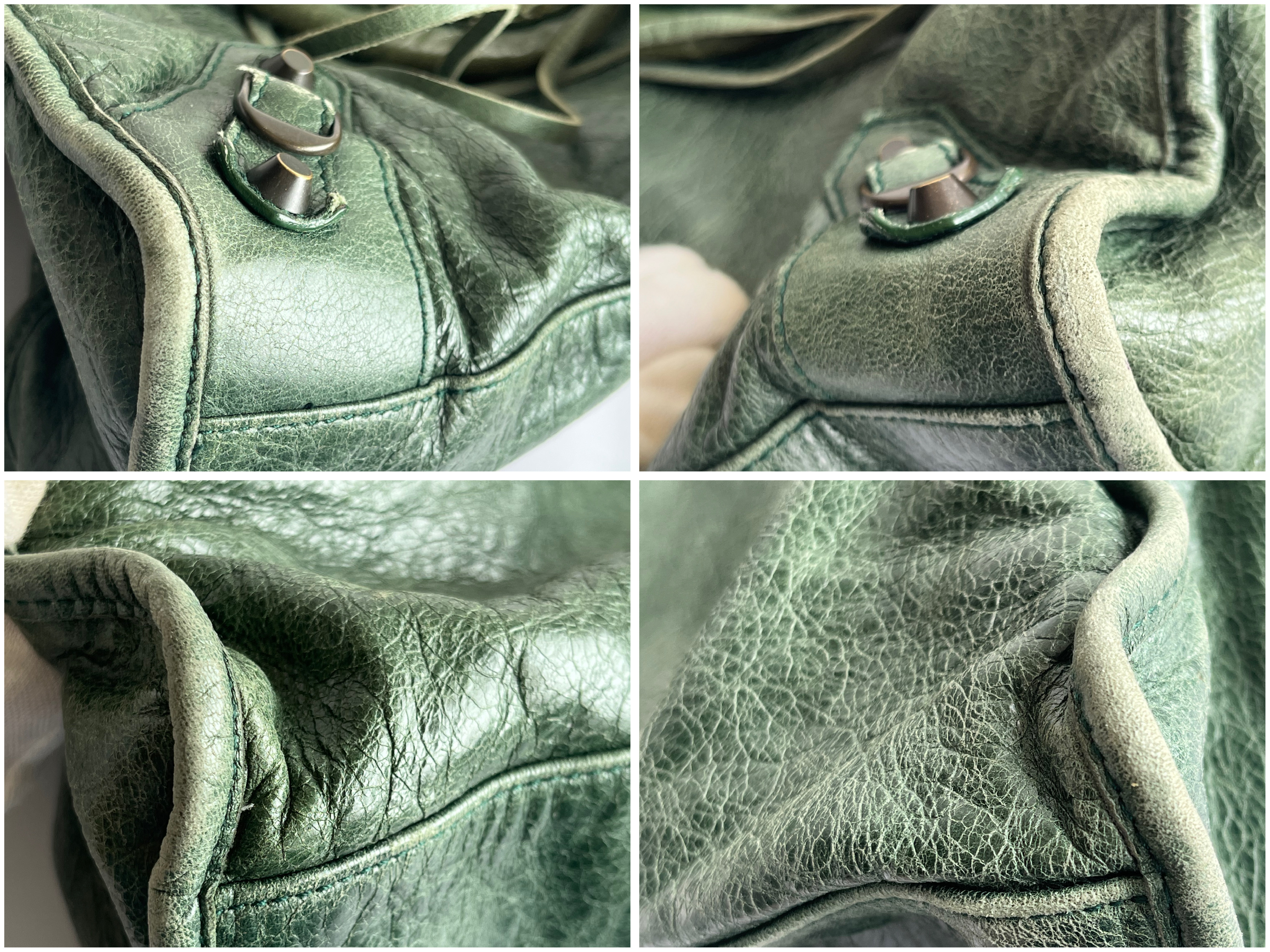 The City Green Shoulder Bag with Mirror — view 11