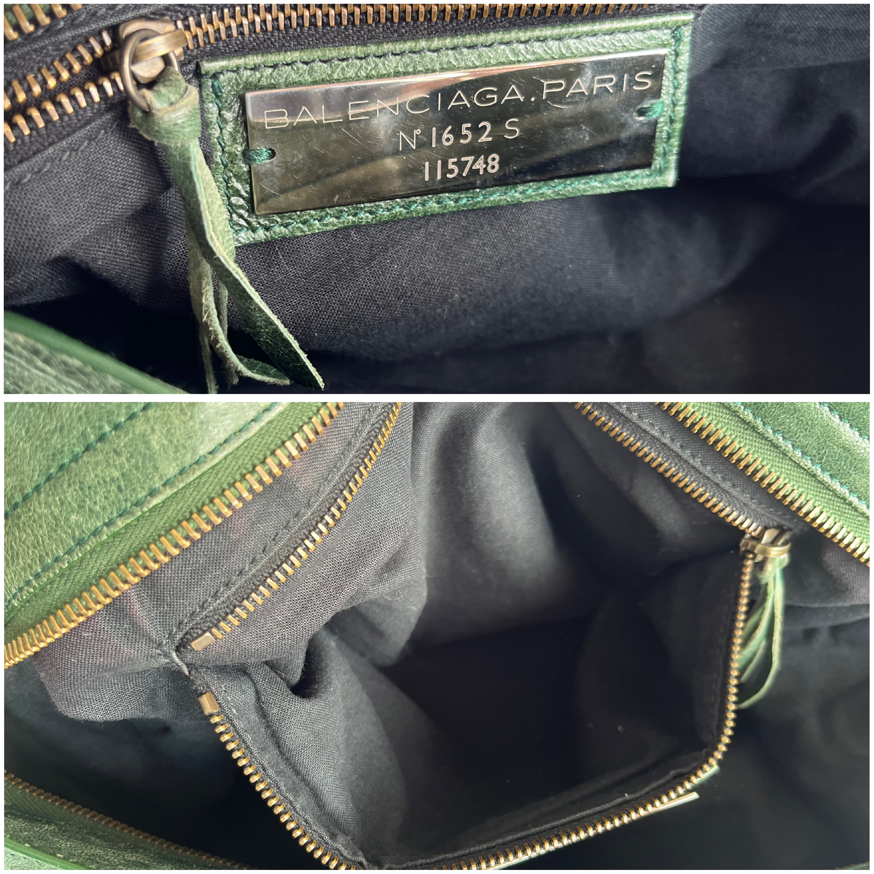 The City Green Shoulder Bag with Mirror — view 13