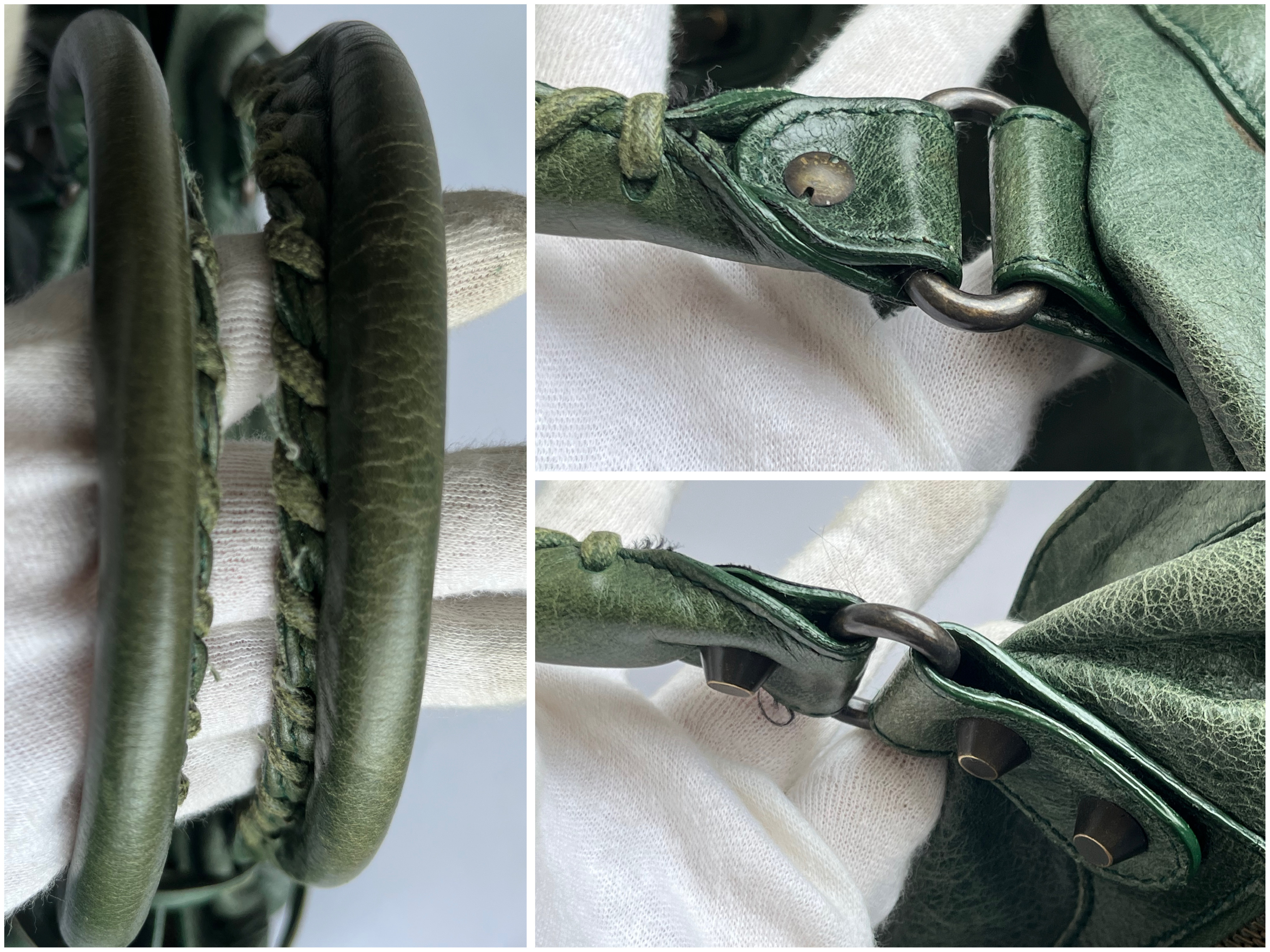 The City Green Shoulder Bag with Mirror — view 9