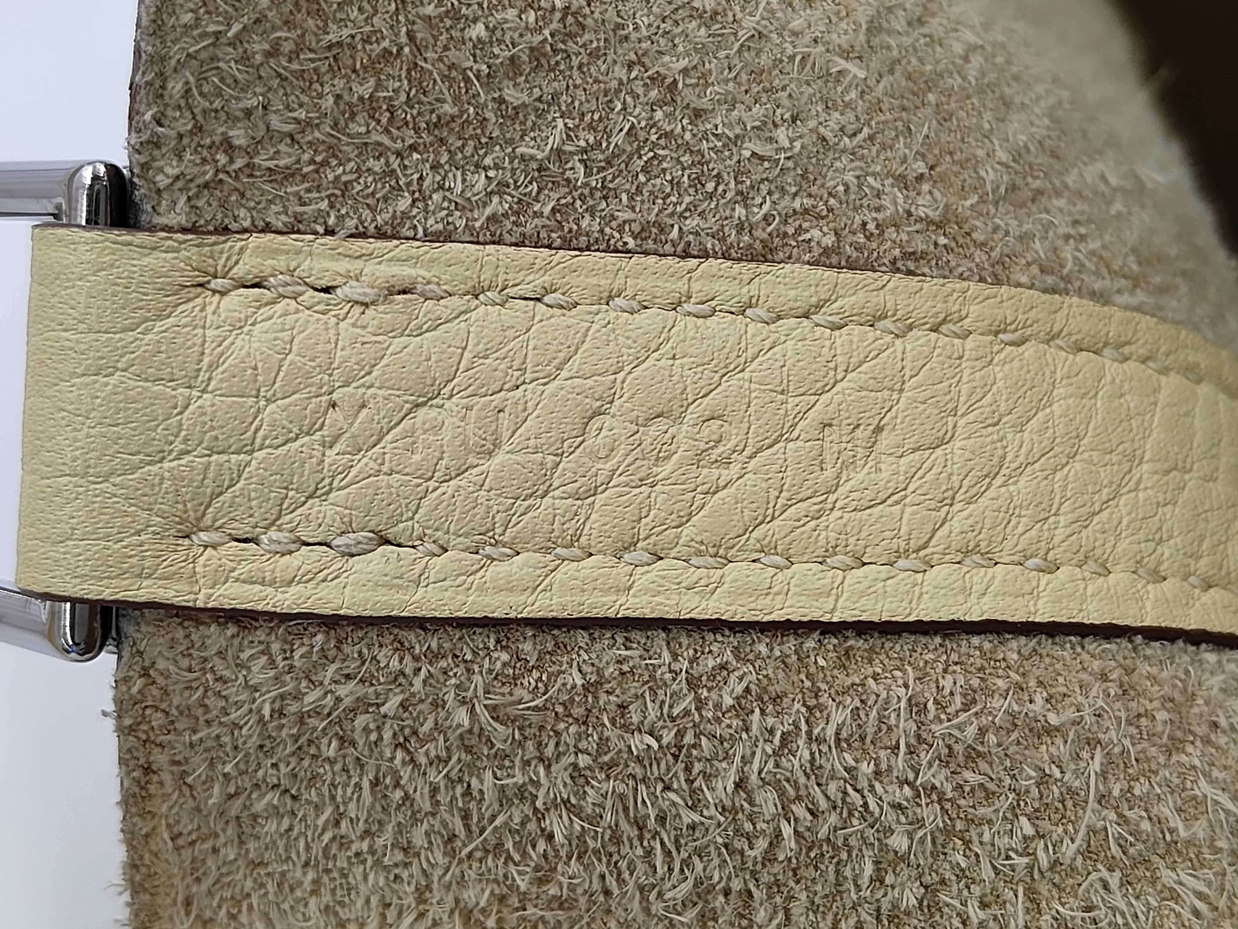Picotin Lock PM Lime Yellow X Stamp Handbag — view 11