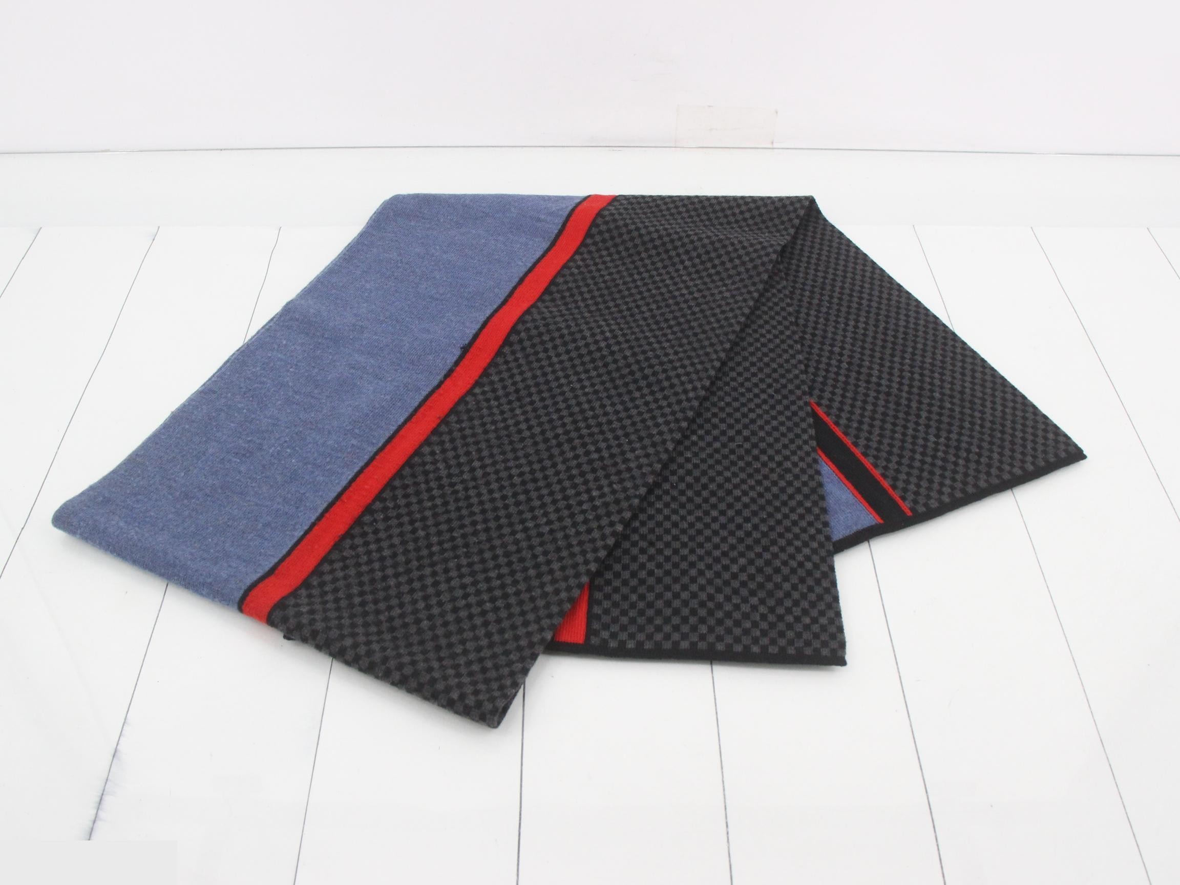 Echarpe LV Damier Rouge — view 3