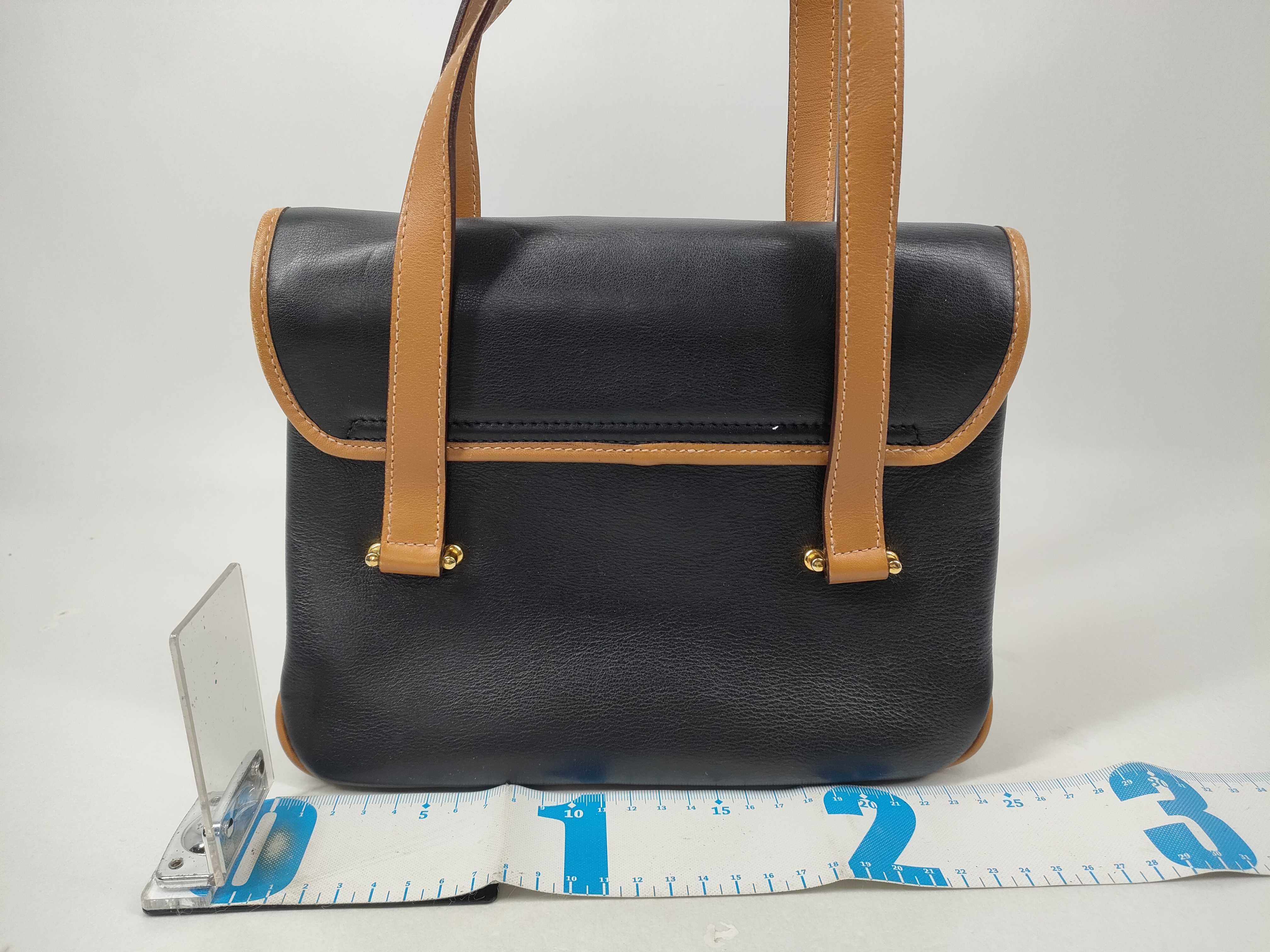 Triomphe Leather Hand Flap Handbag — view 2