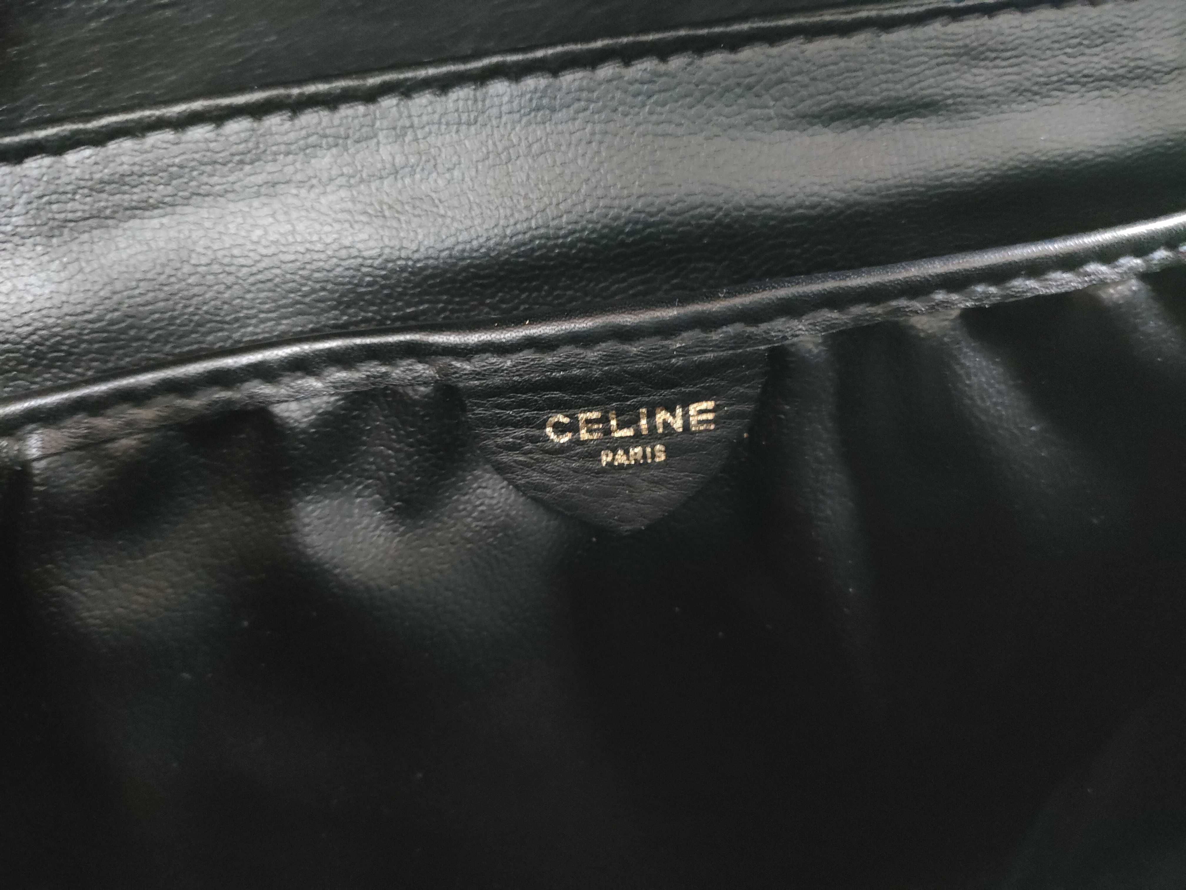 Triomphe Leather Hand Flap Handbag — view 15