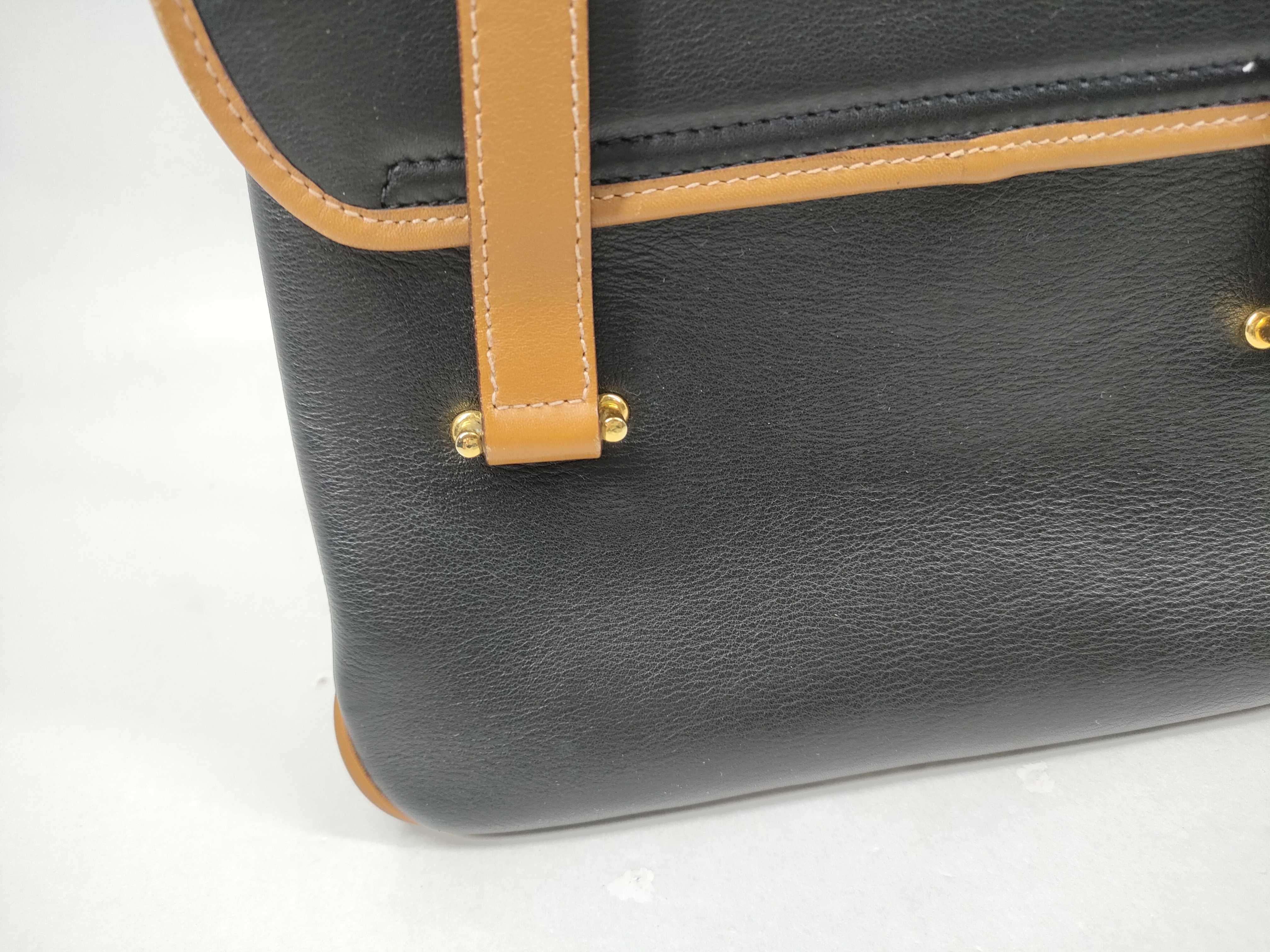 Triomphe Leather Hand Flap Handbag — view 3