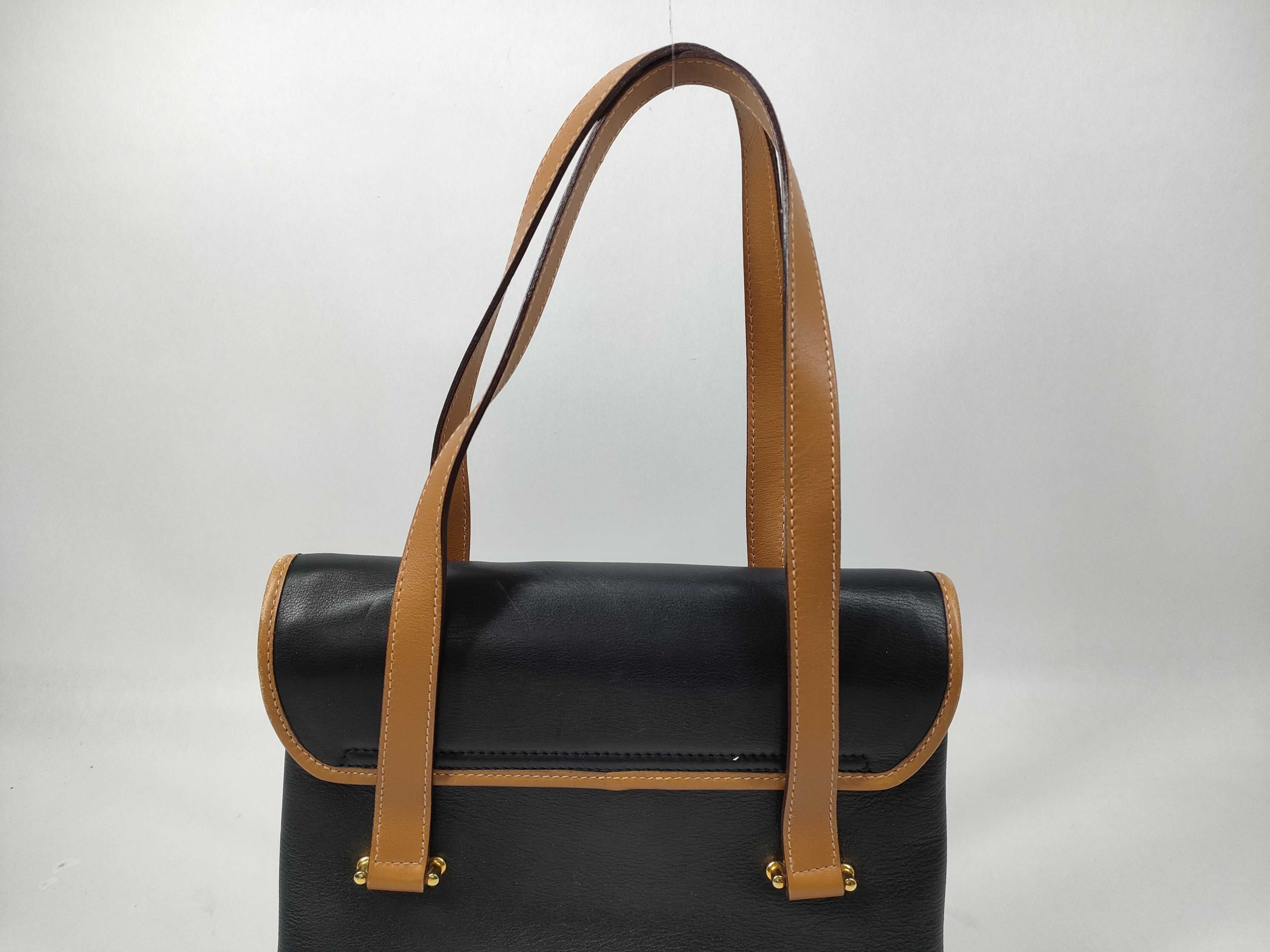 Triomphe Leather Hand Flap Handbag — view 4