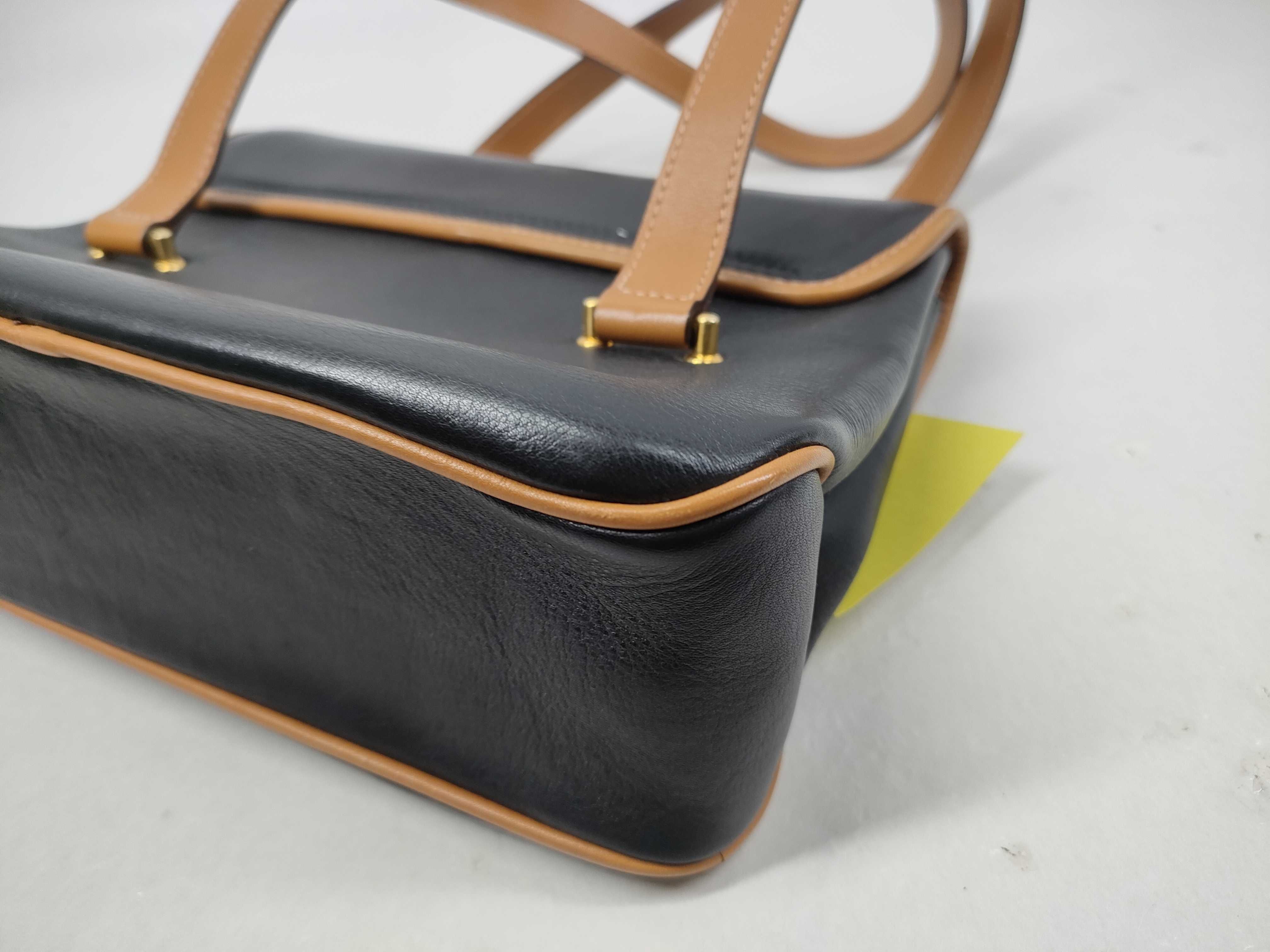 Triomphe Leather Hand Flap Handbag — view 6