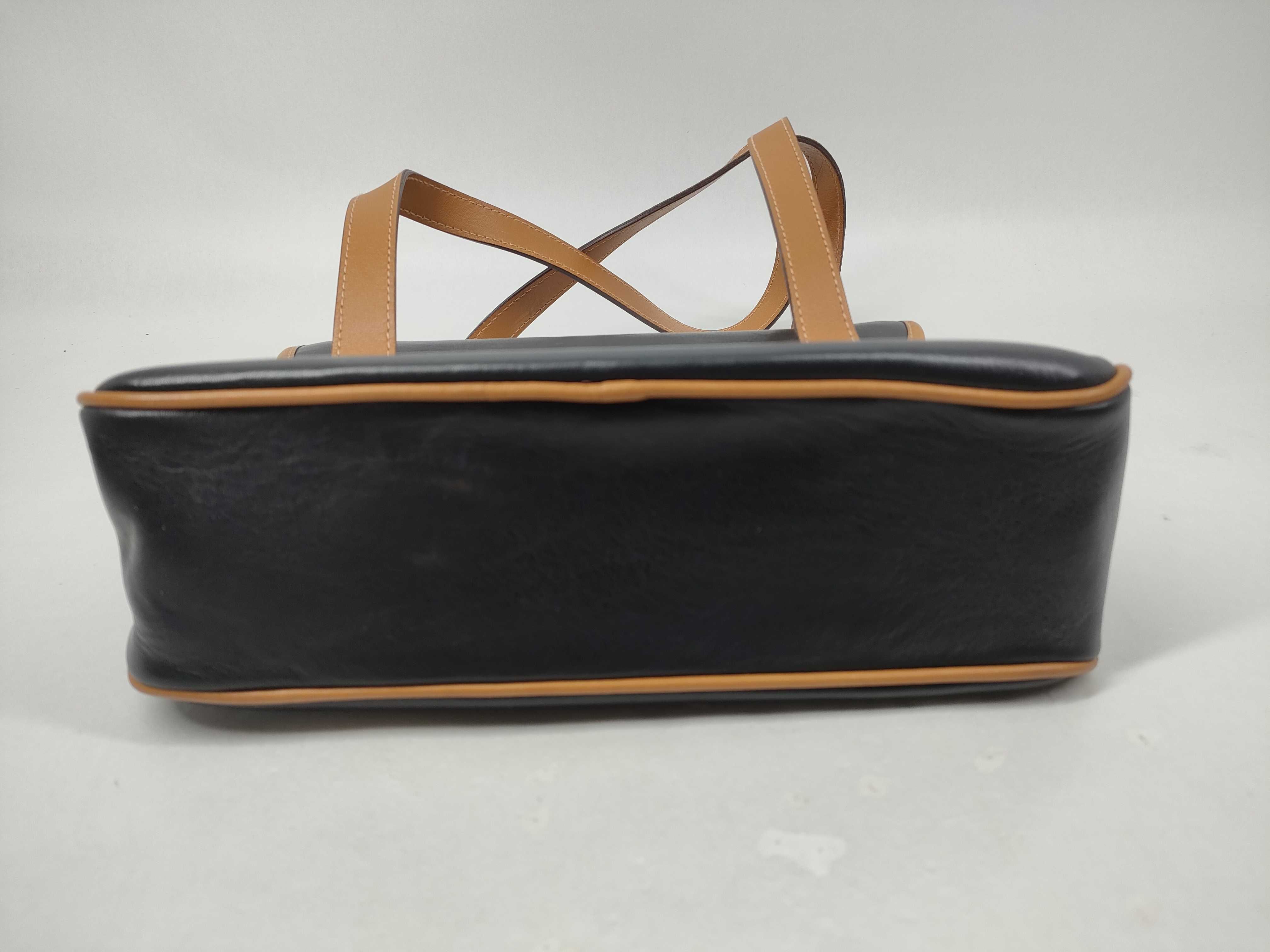 Triomphe Leather Hand Flap Handbag — view 7