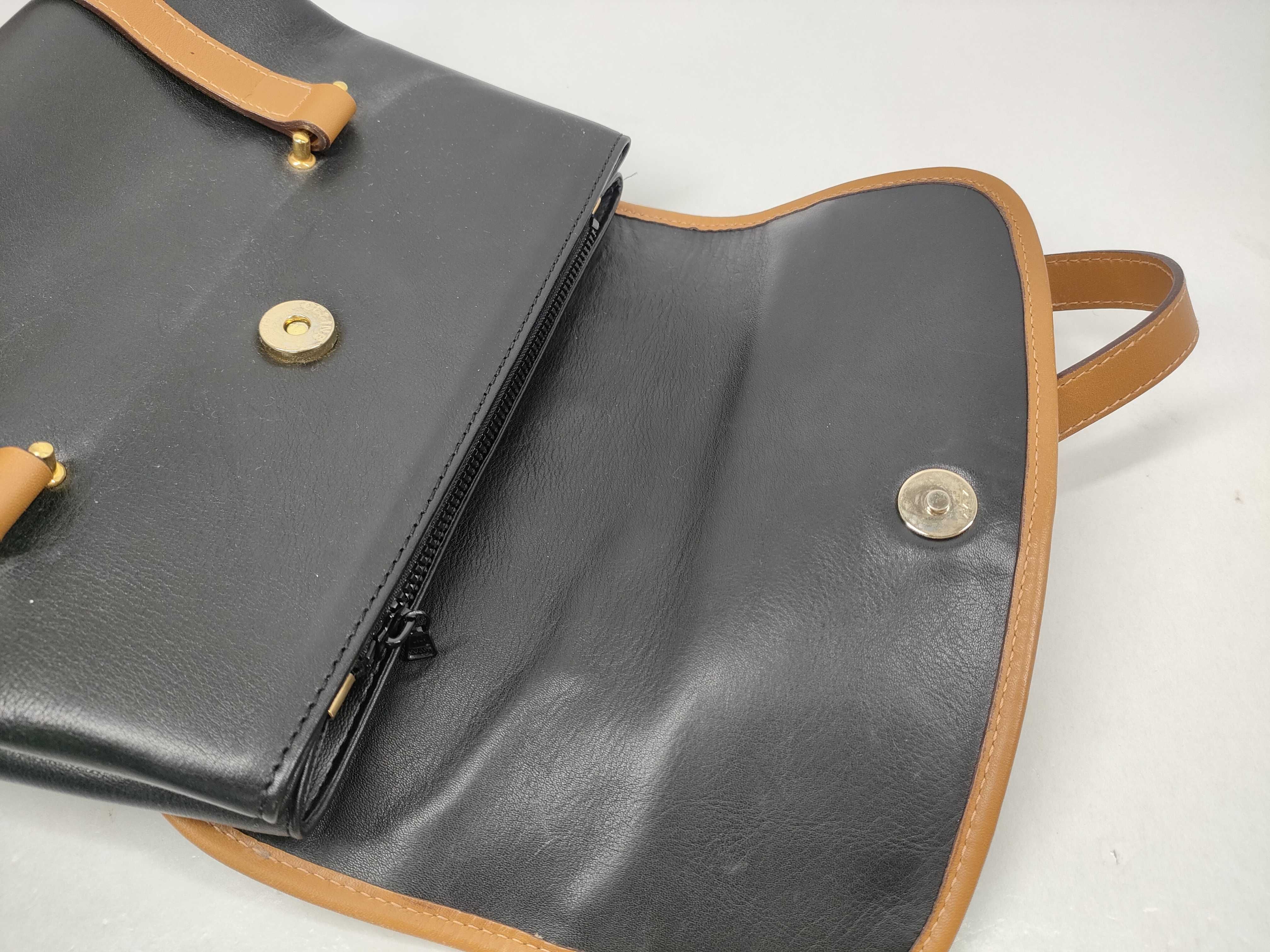 Triomphe Leather Hand Flap Handbag — view 8