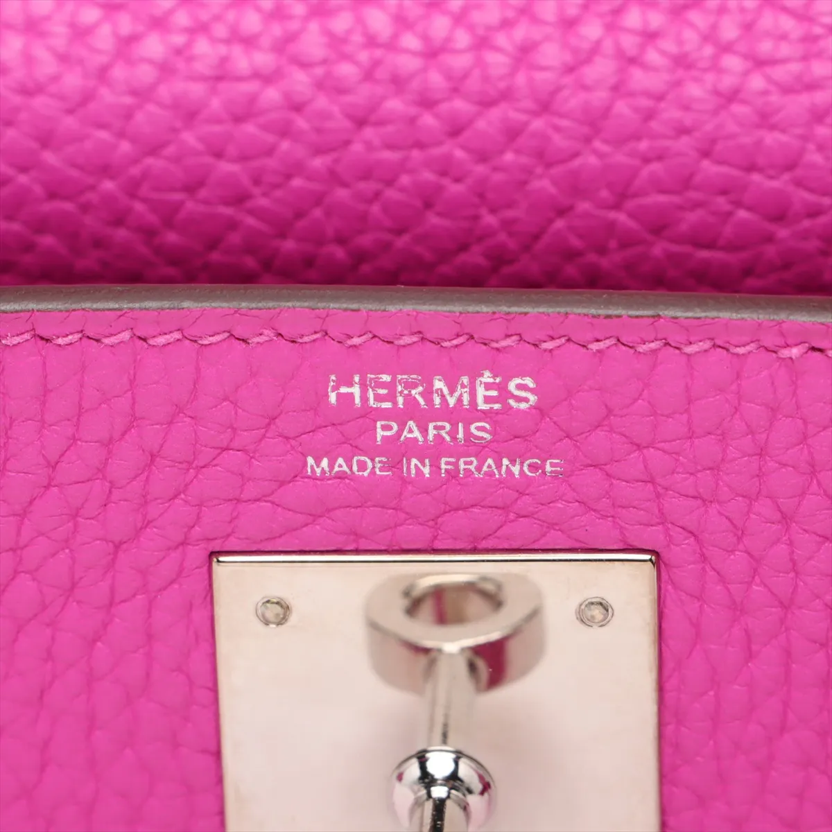 [Individually packaged] Hermes Kelly 28 Retourne Togo Magnolia Silver Hardware C: 2018 — view 12