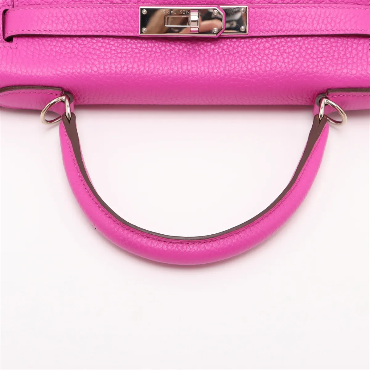 [Individually packaged] Hermes Kelly 28 Retourne Togo Magnolia Silver Hardware C: 2018 — view 5