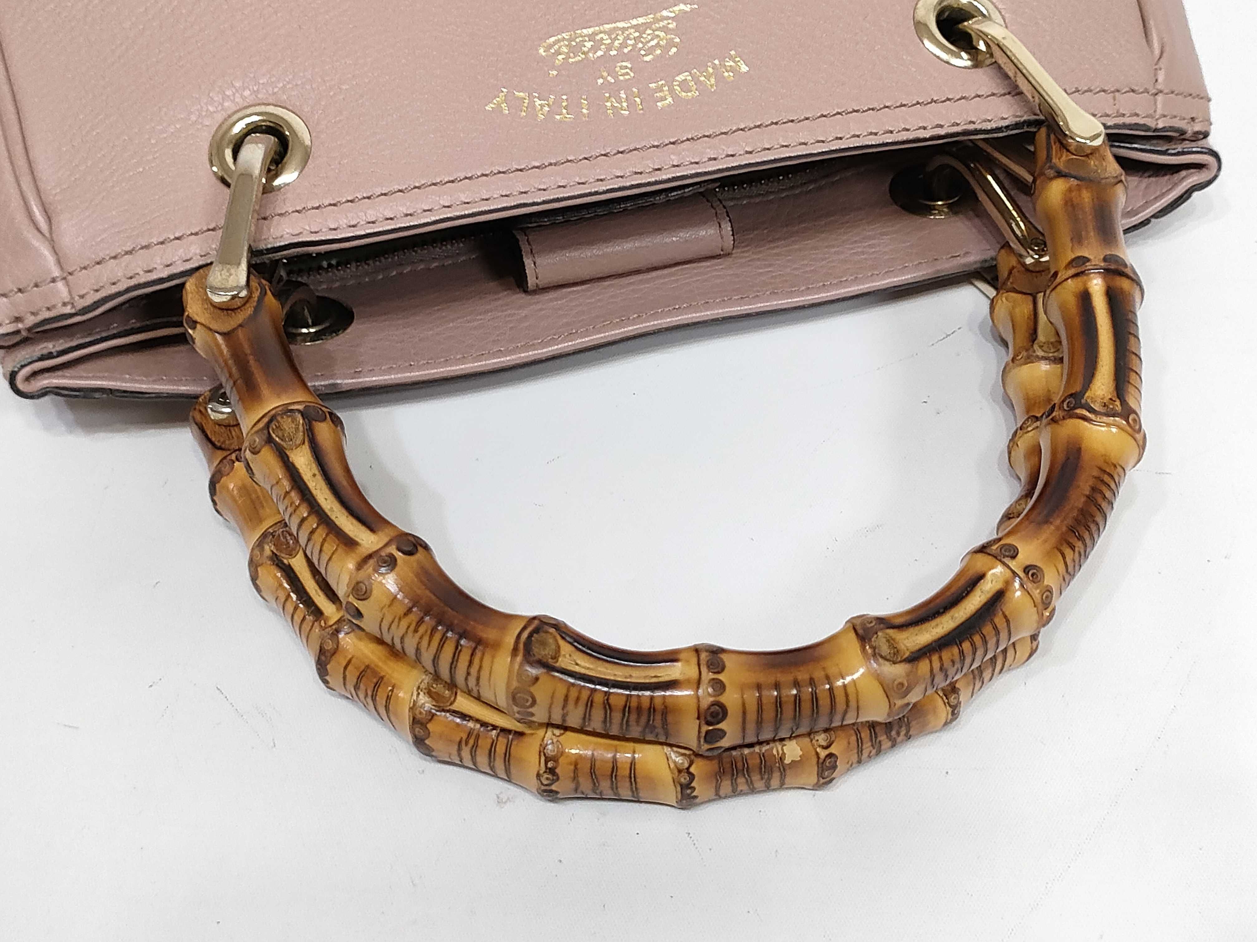 Bamboo Small Shopper 2-Way Handbag 336032 Accessories: Shoulder strap, dust bag Handbag — view 3