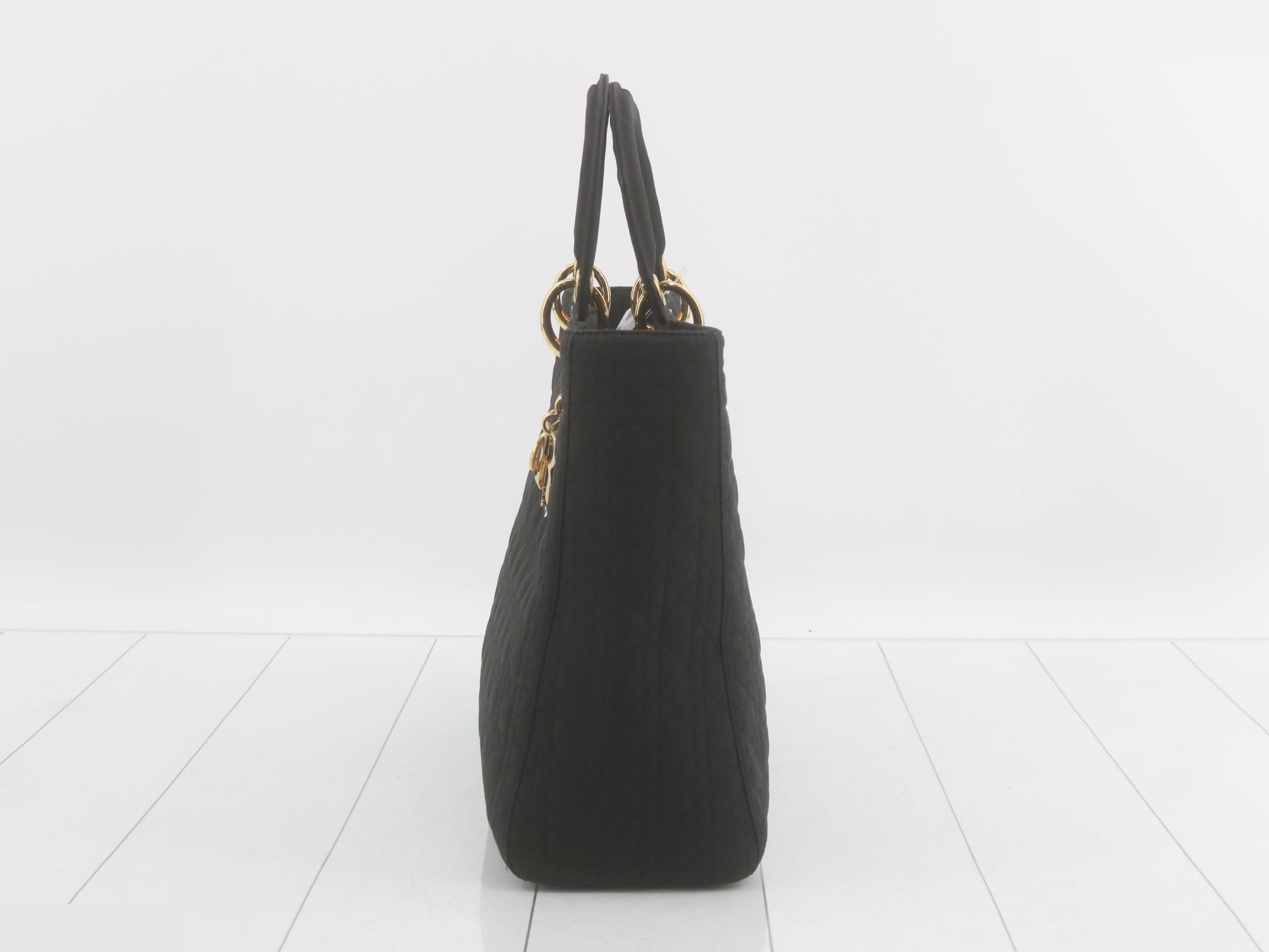 Lady Dior Cannage Handbag — view 3