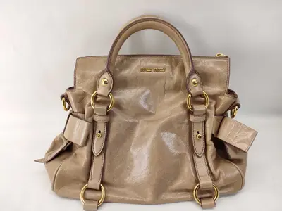 Leather 2-Way Handbag