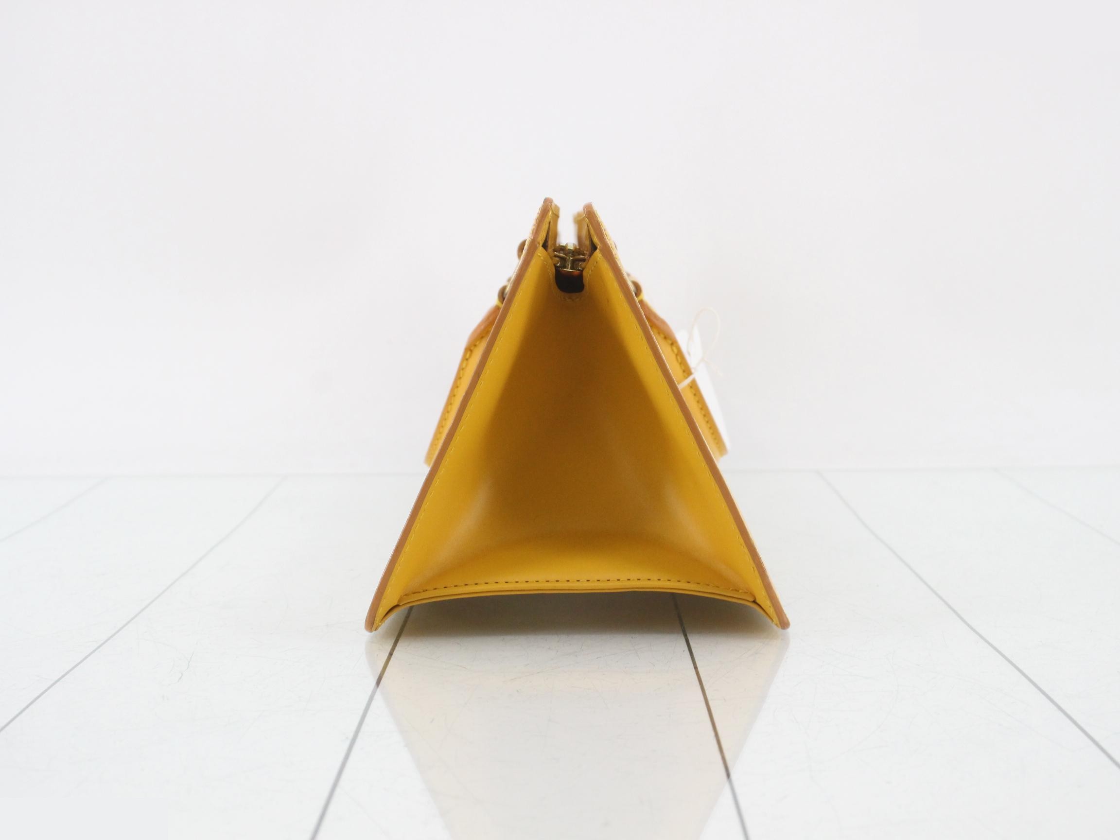 Epi Sac Triangle Handbag — view 4