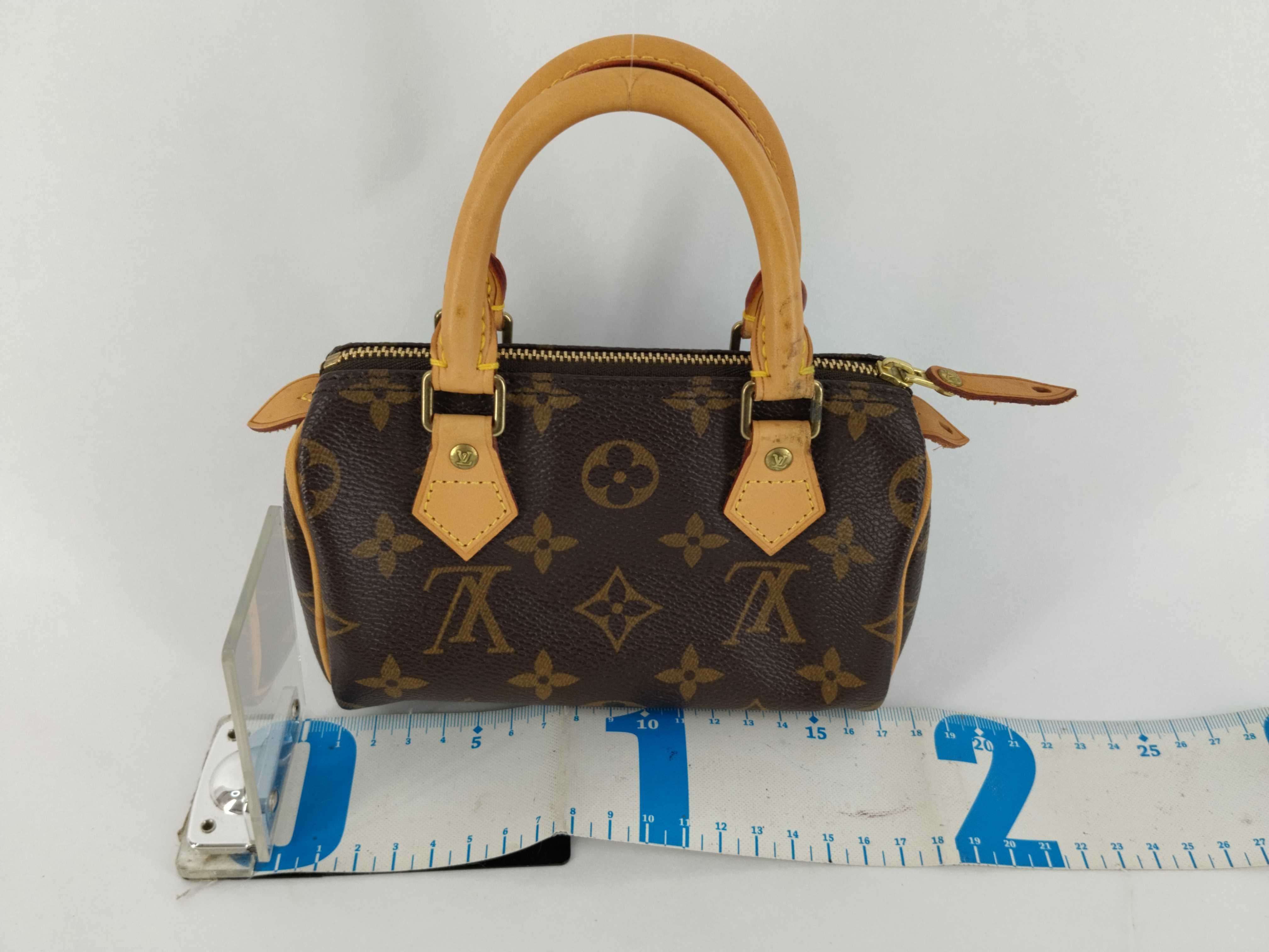 Monogram Louis Vuitton Monogram Mini Speedy Nano Speedy Handbag — view 2